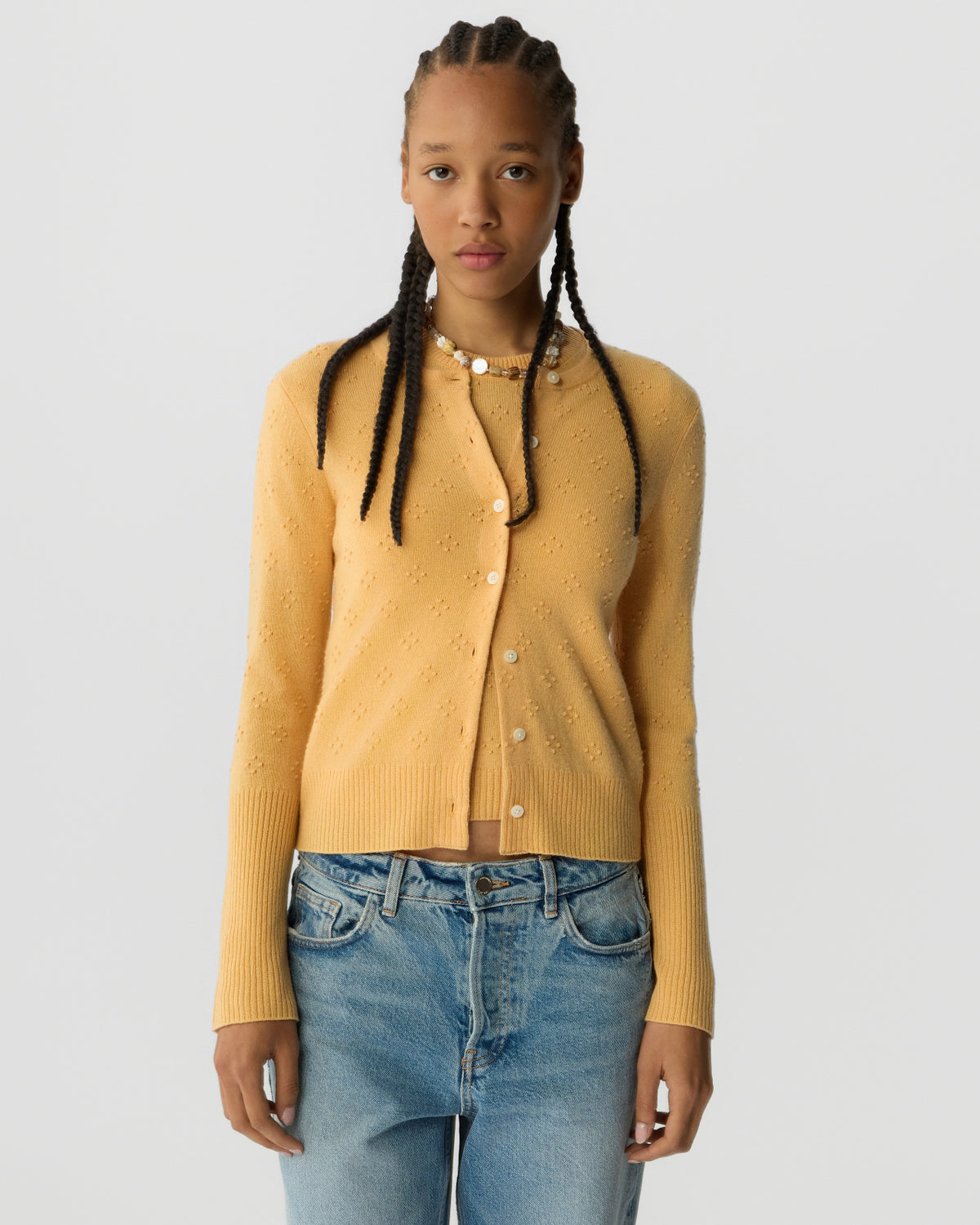 Compass Jane Cardigan - Sorbet