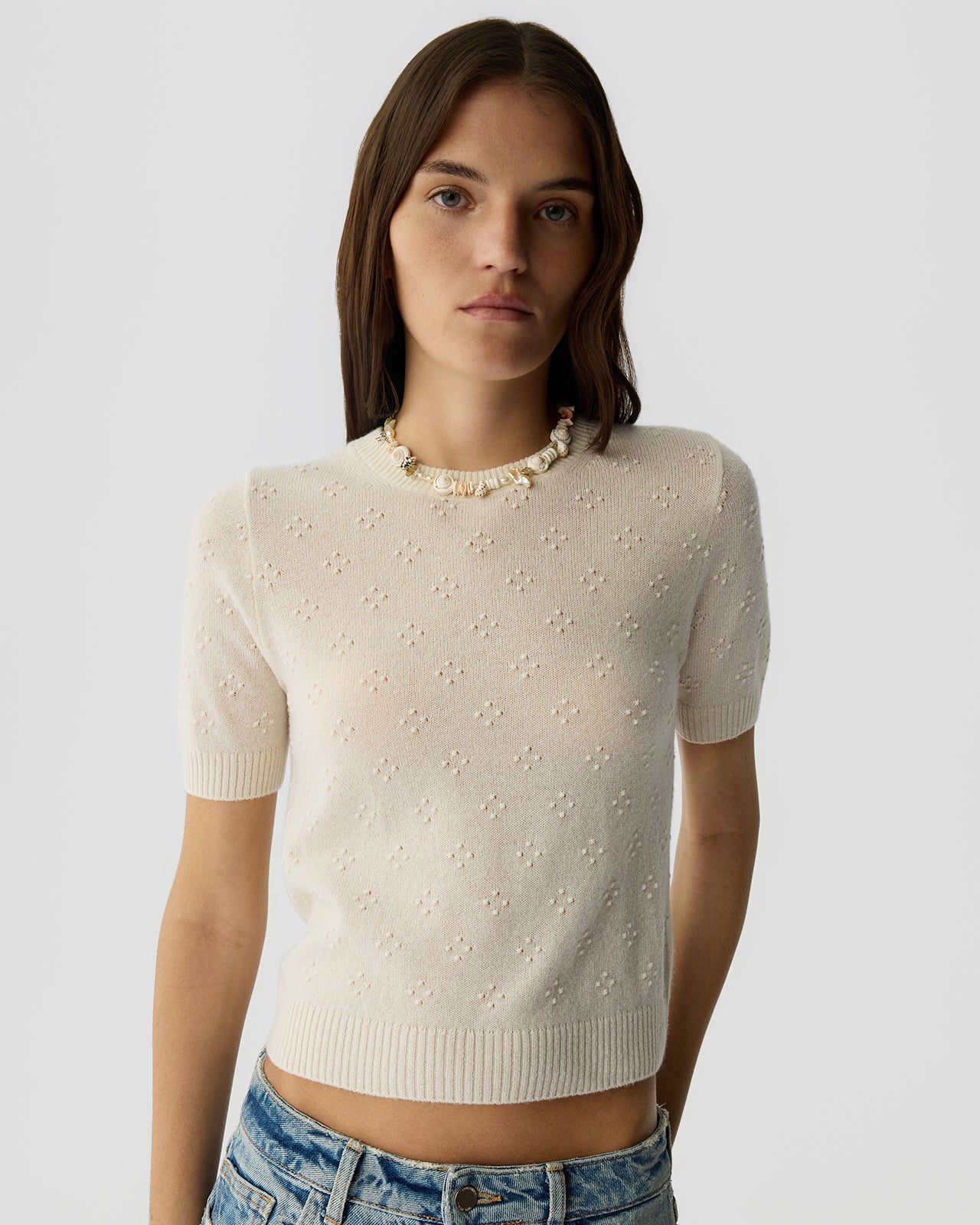 Compass Sweater Tee - Cream – Guest In Residence