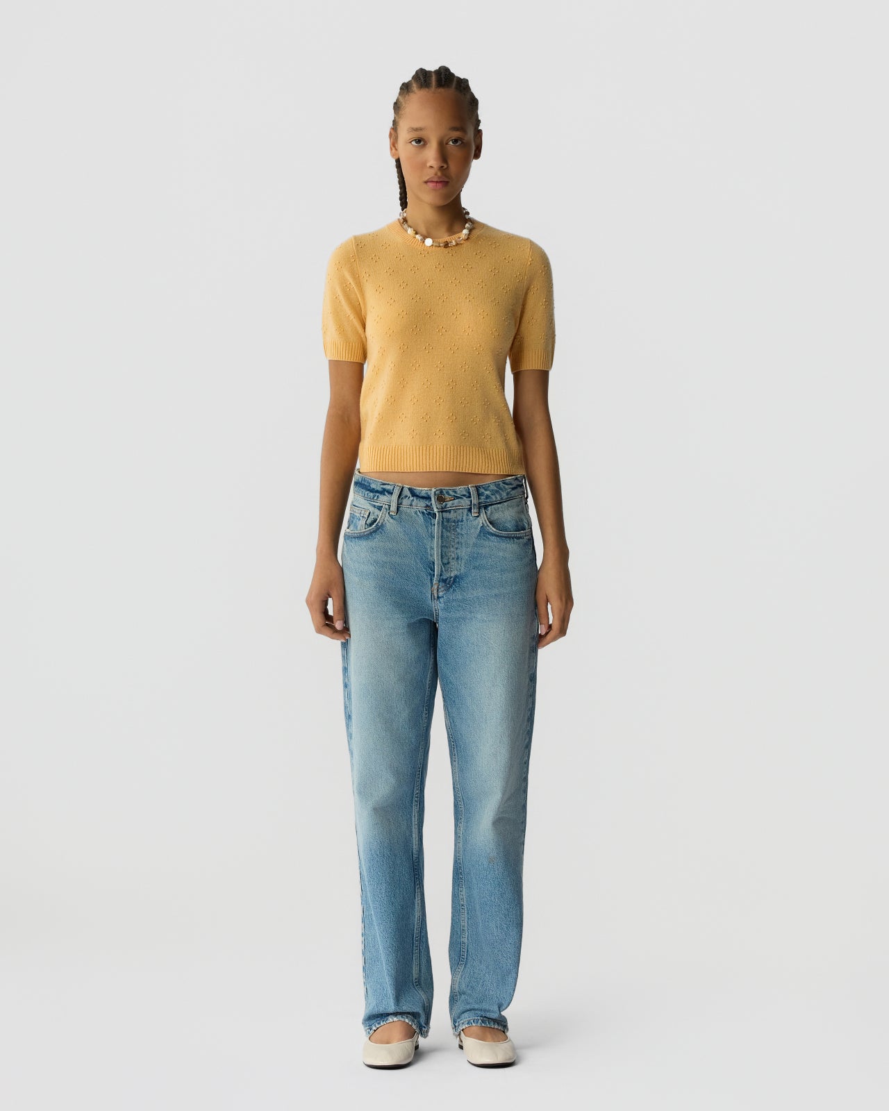 Compass Sweater Tee - Sorbet