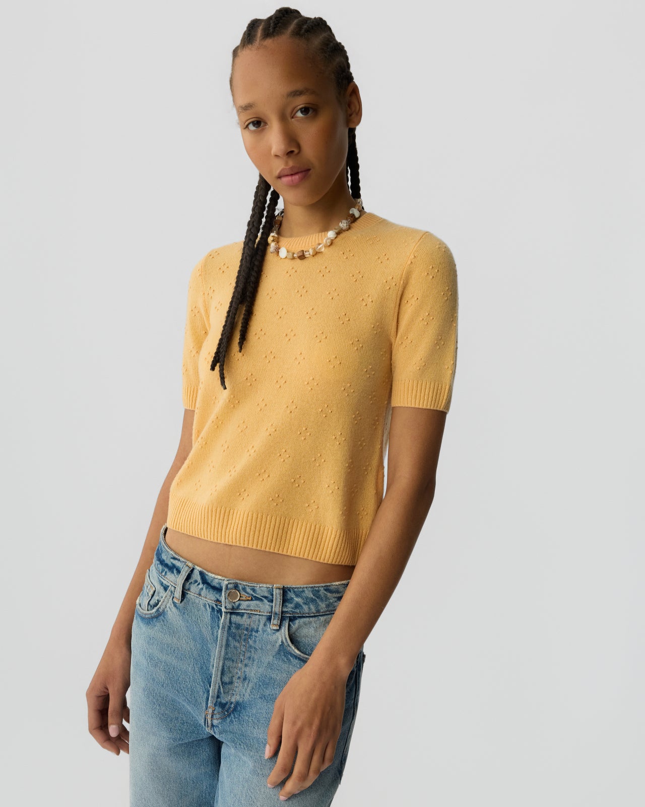 Compass Sweater Tee - Sorbet