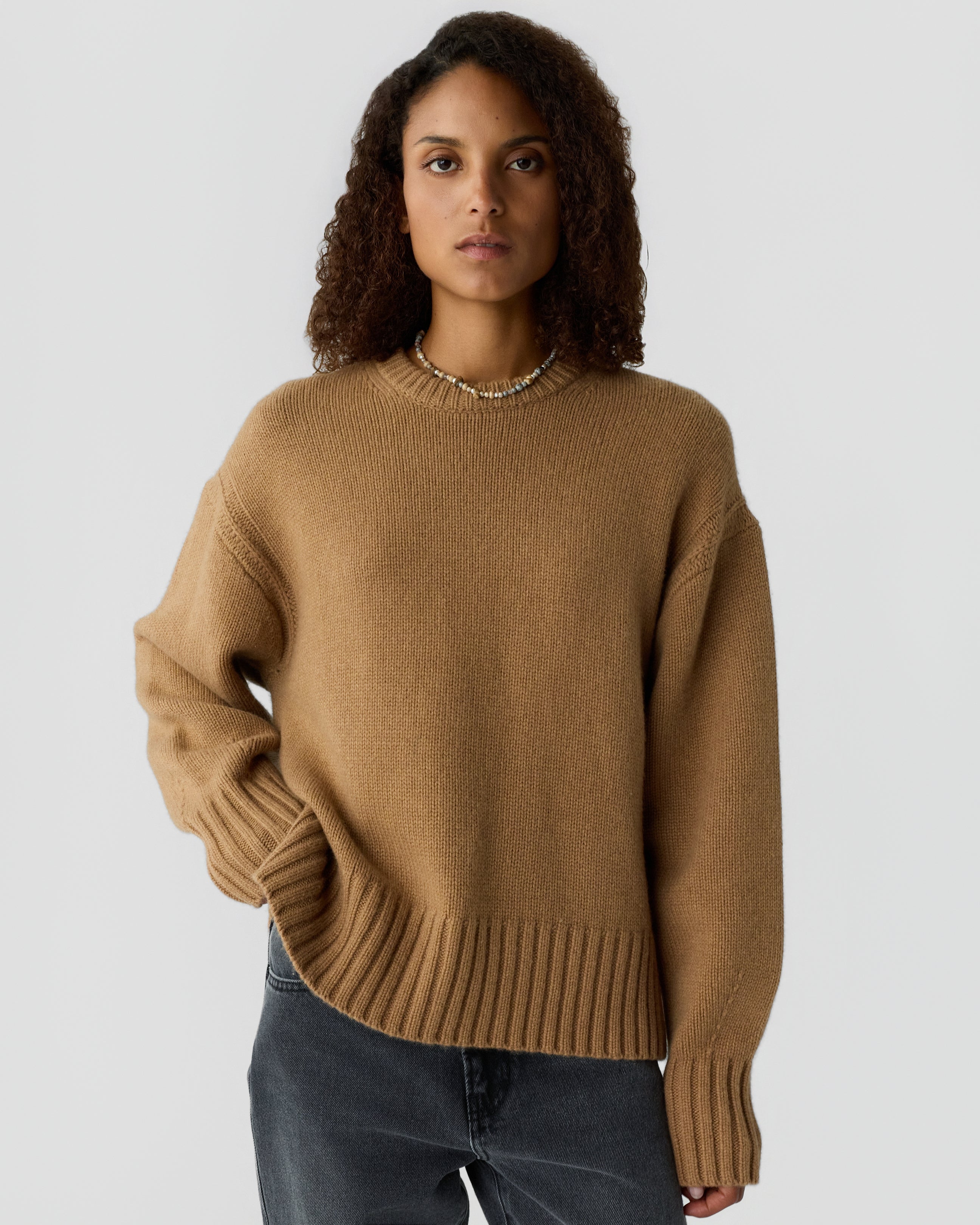 Cozy Crew - Almond – Guest In Residence