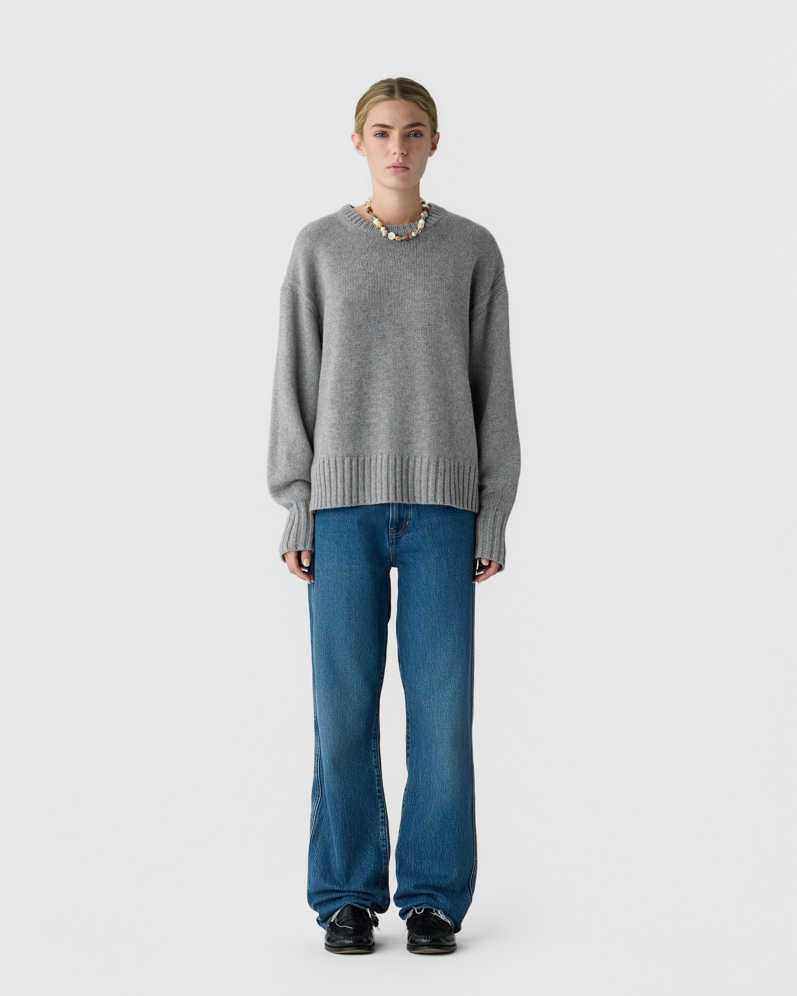 Cozy Crew - Heather Grey – Guest In Residence