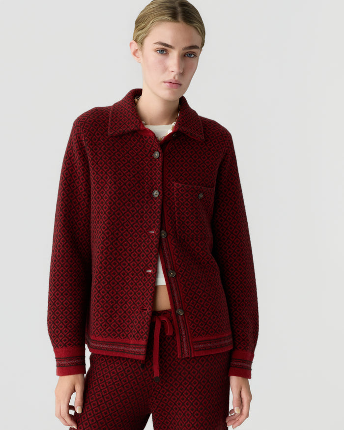 Guest in Residence — Dylan Marquise Shirt - Carmine Combo