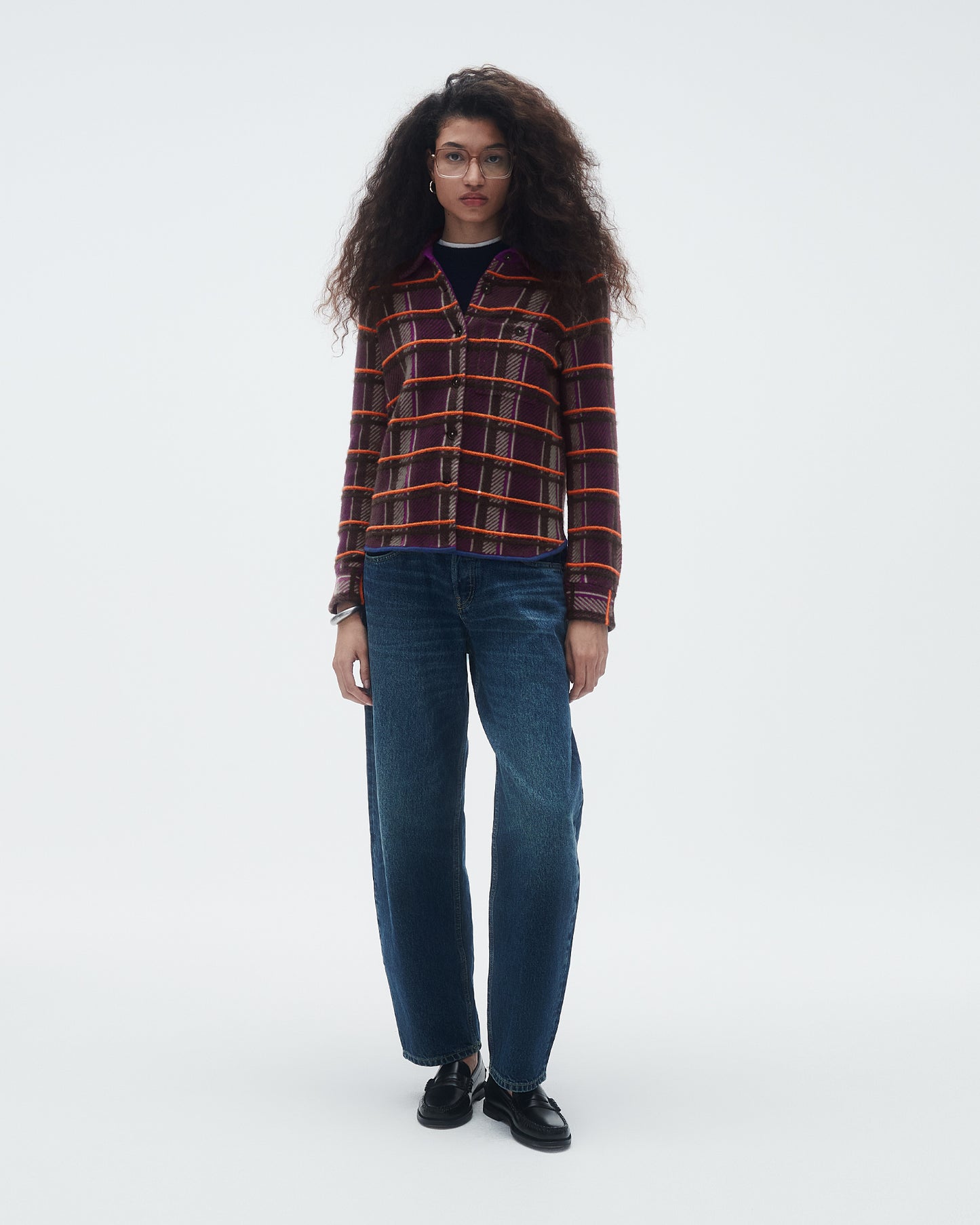 Dylan Plaid Shirt - Midnight Combo