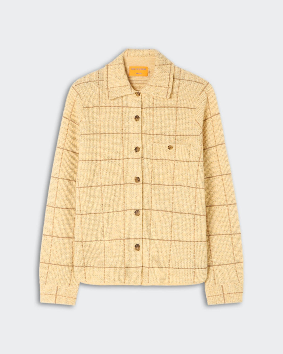 Dylan Plaid Shirt - Butter/Camel