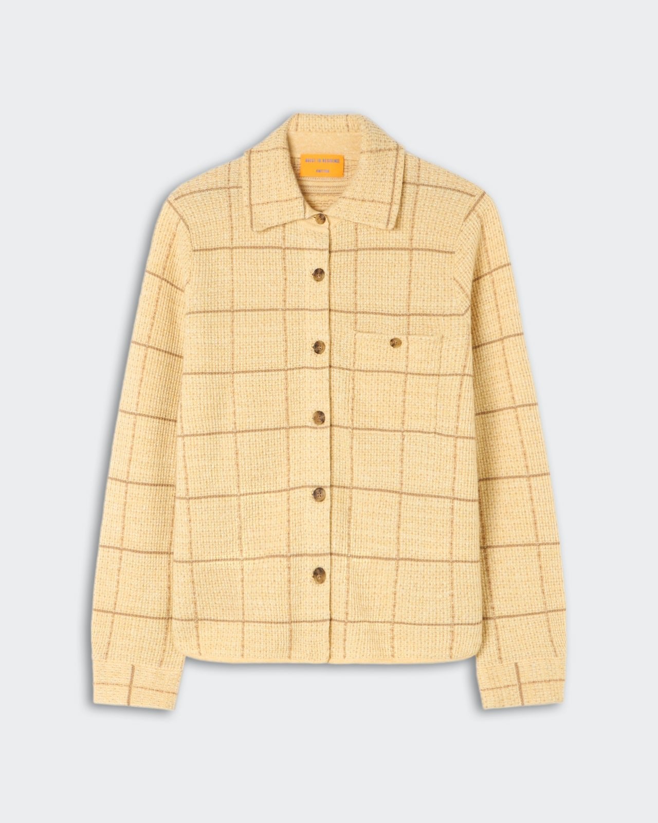 Dylan Plaid Shirt - Butter/Camel