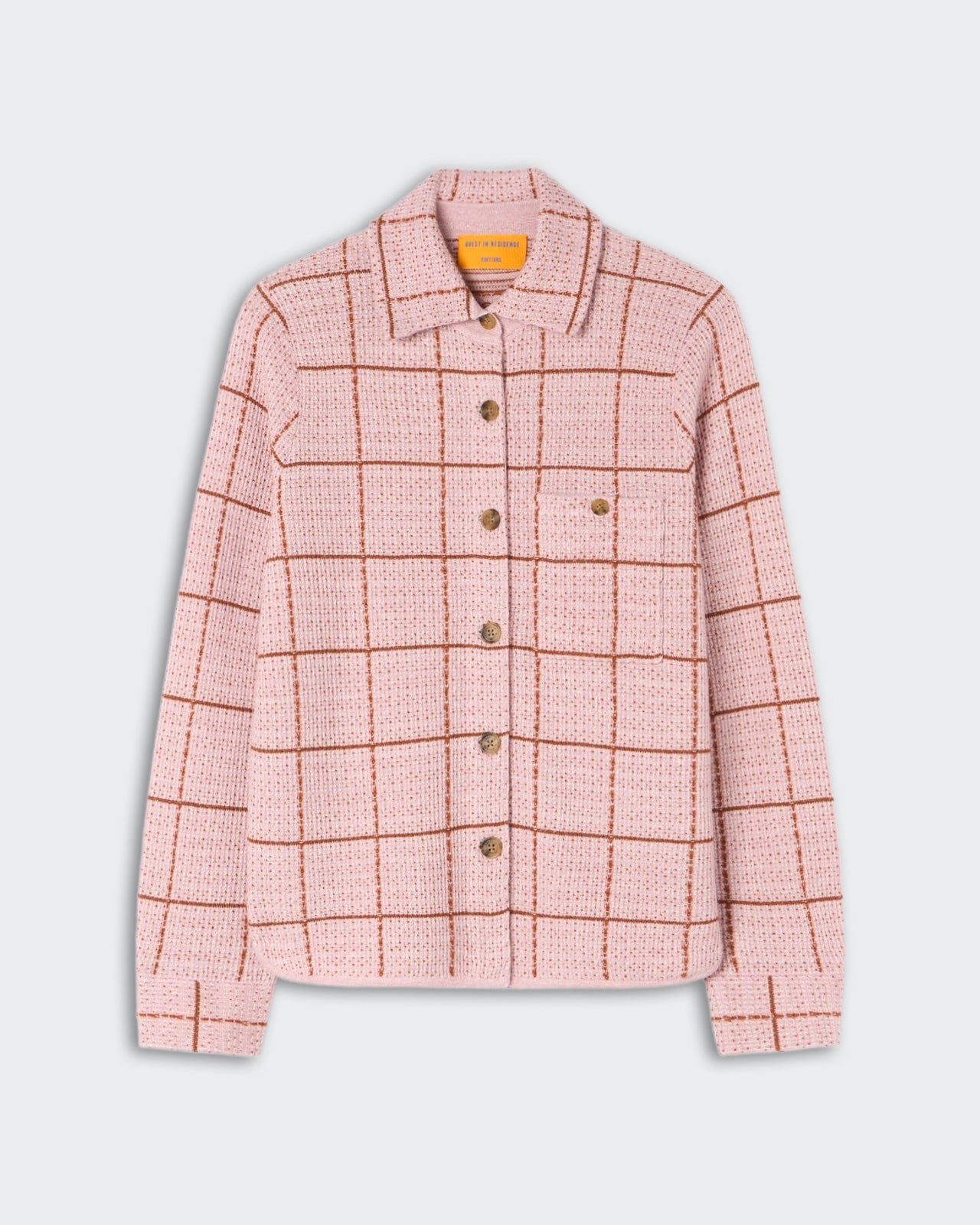 Dylan Plaid Shirt - Sprinkle/Burnt Sienna