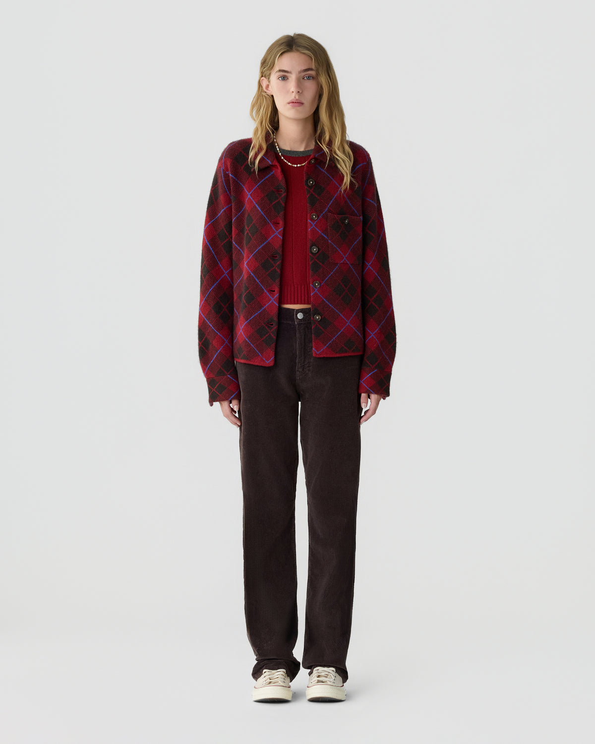 Dylan Plaid Shirt - Carmine Combo