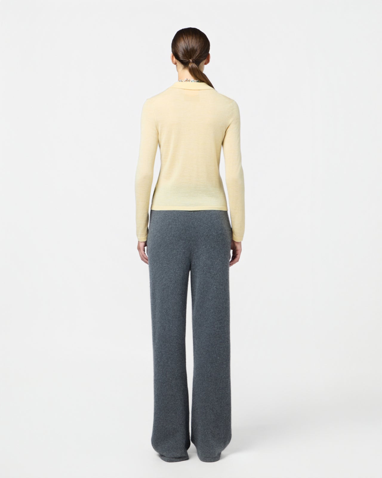 Elle Shirt in Cashmere - Butter