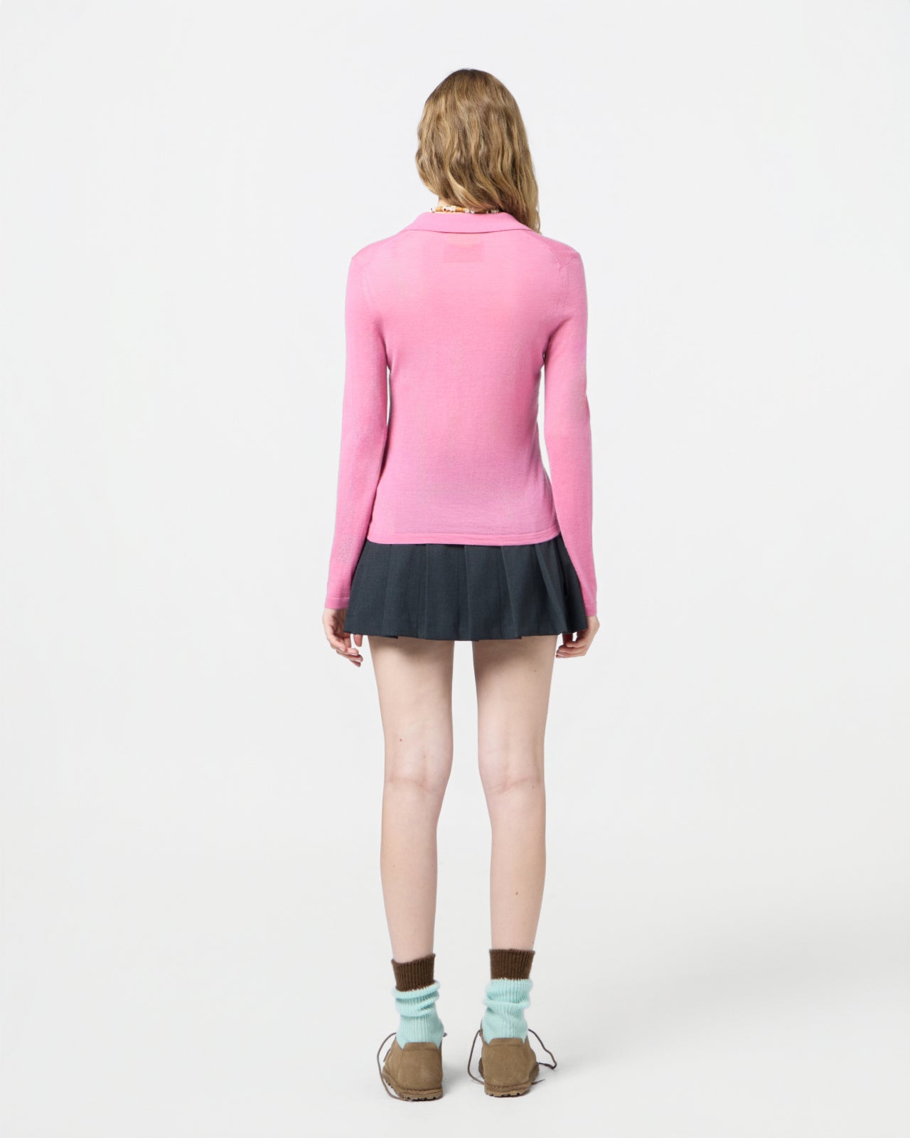 Elle Shirt in Cashmere - Rose