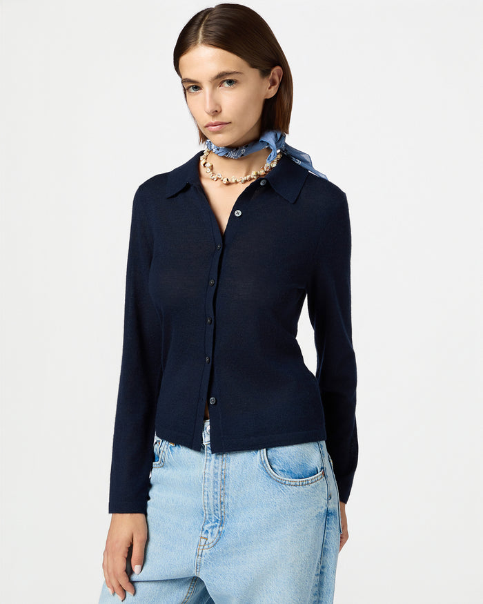 Guest in Residence — Elle Shirt - Midnight
