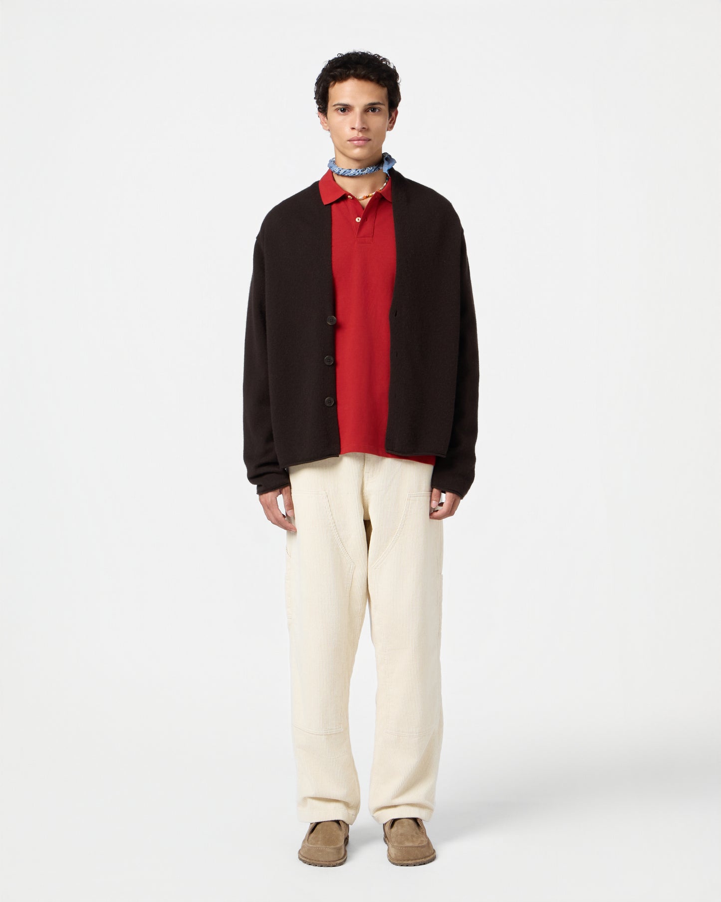 Everywear Cardigan - Burnt Cocoa