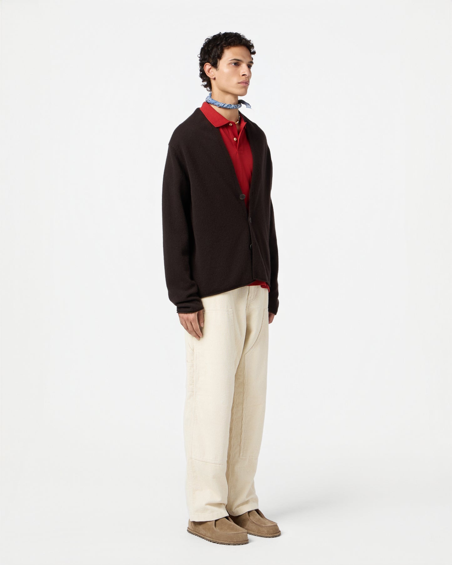 Everywear Cardigan - Burnt Cocoa