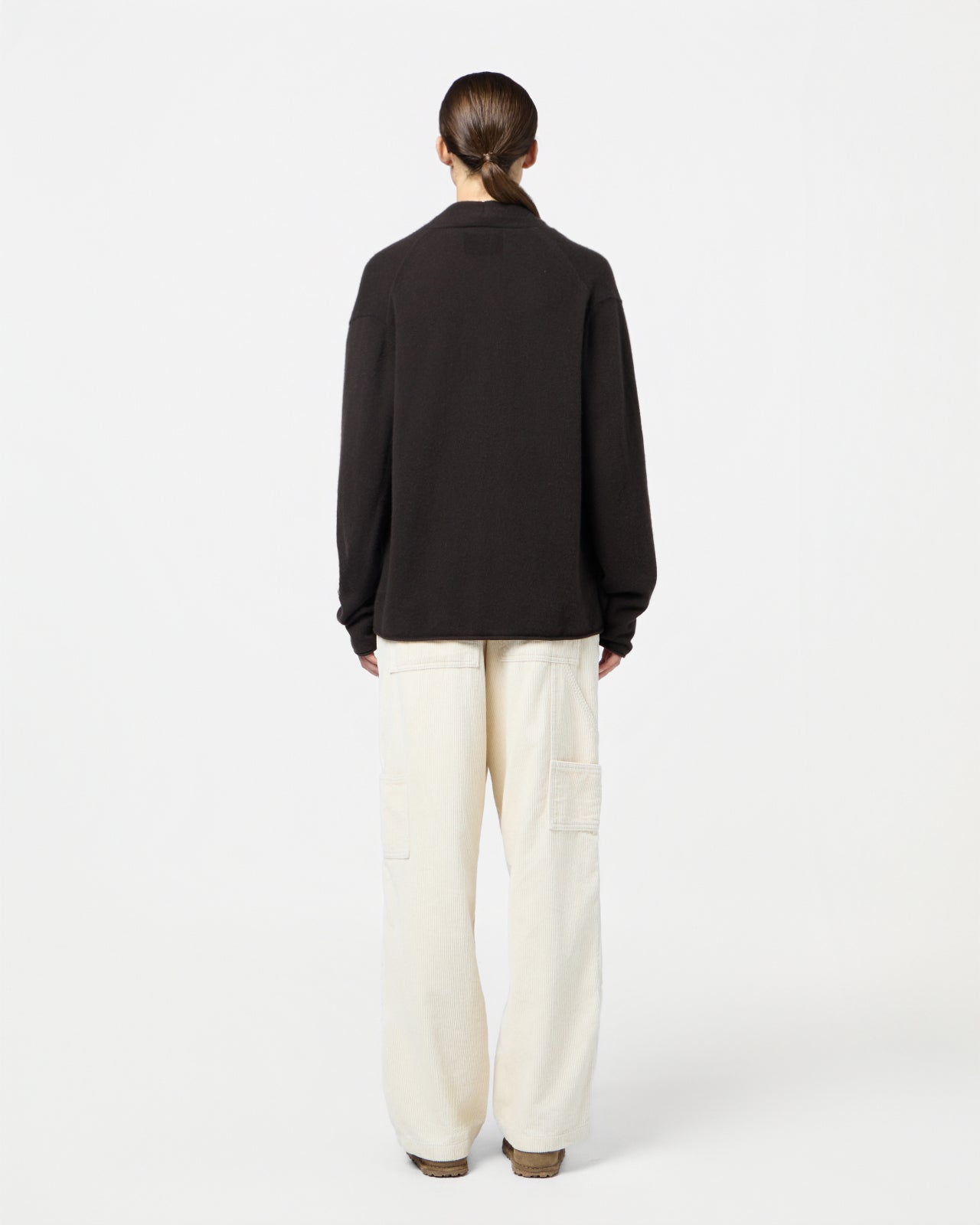 Everywear Cardigan - Burnt Cocoa