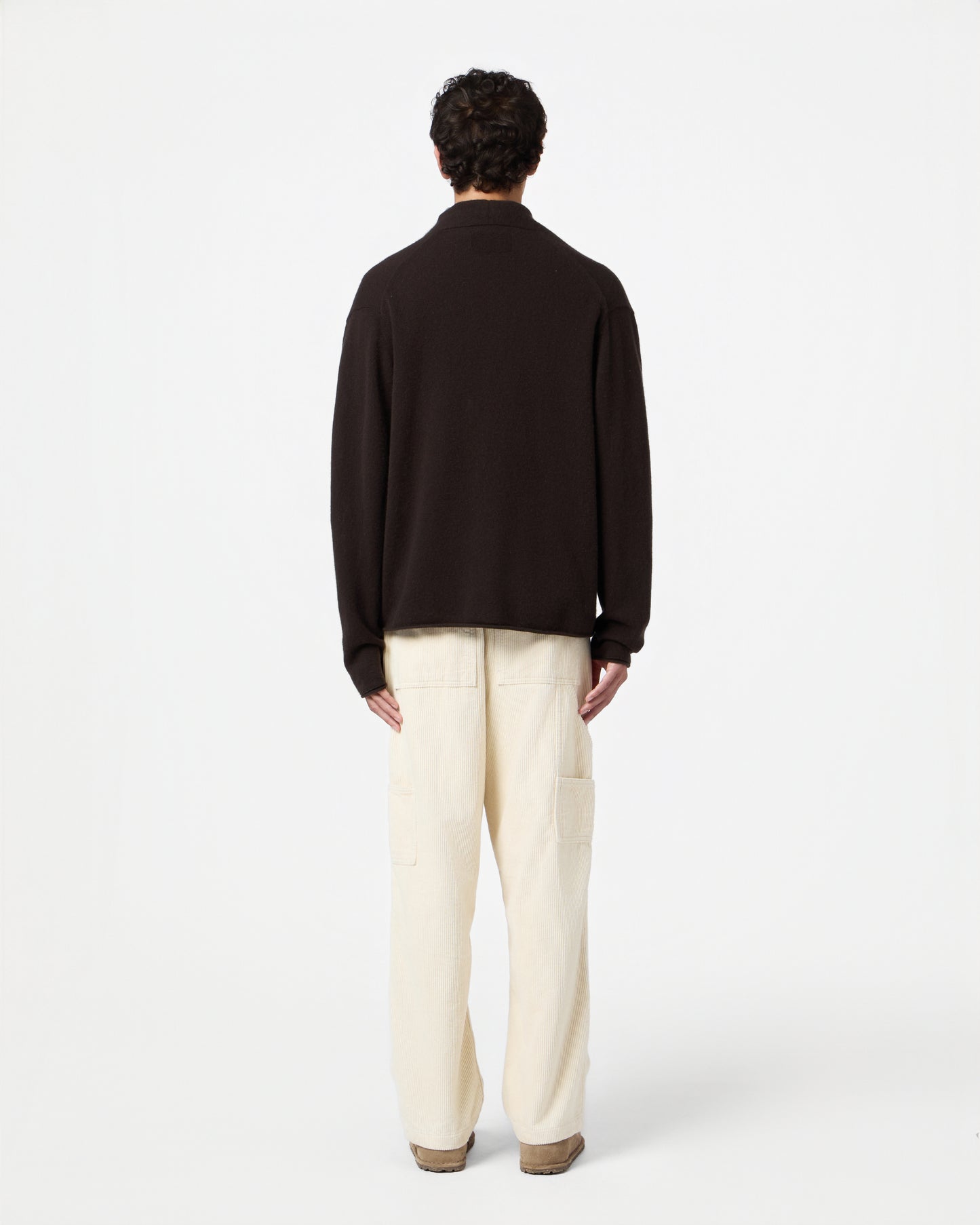 Everywear Cardigan - Burnt Cocoa