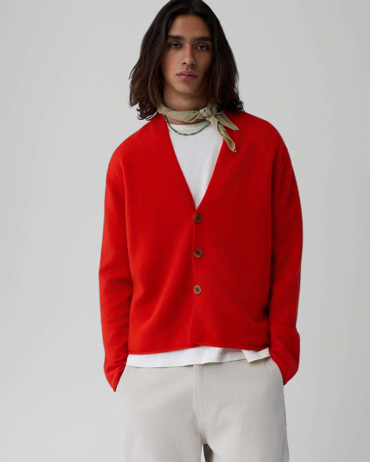 Everywear Cardigan - Chili