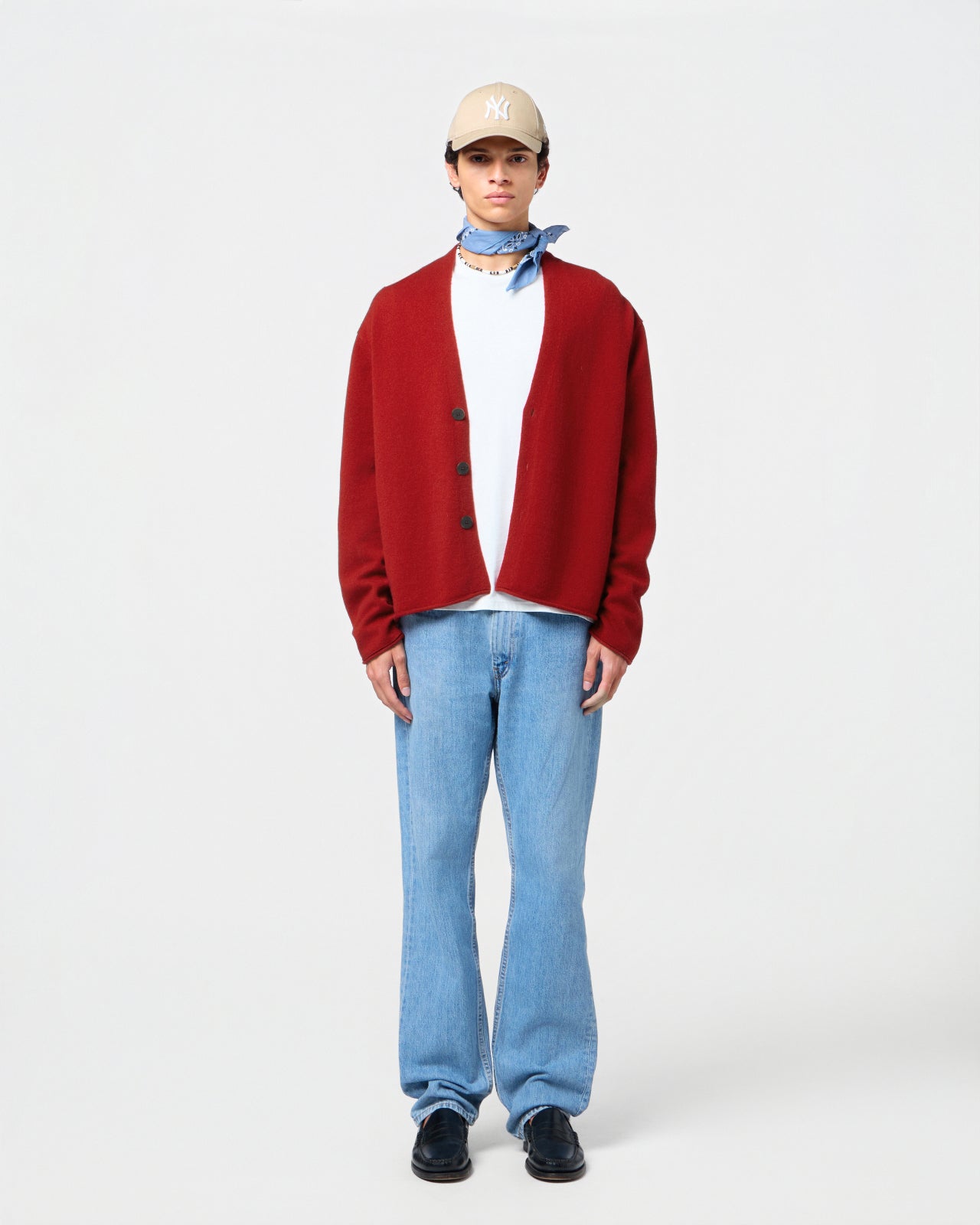 Everywear Cardigan - Ruby