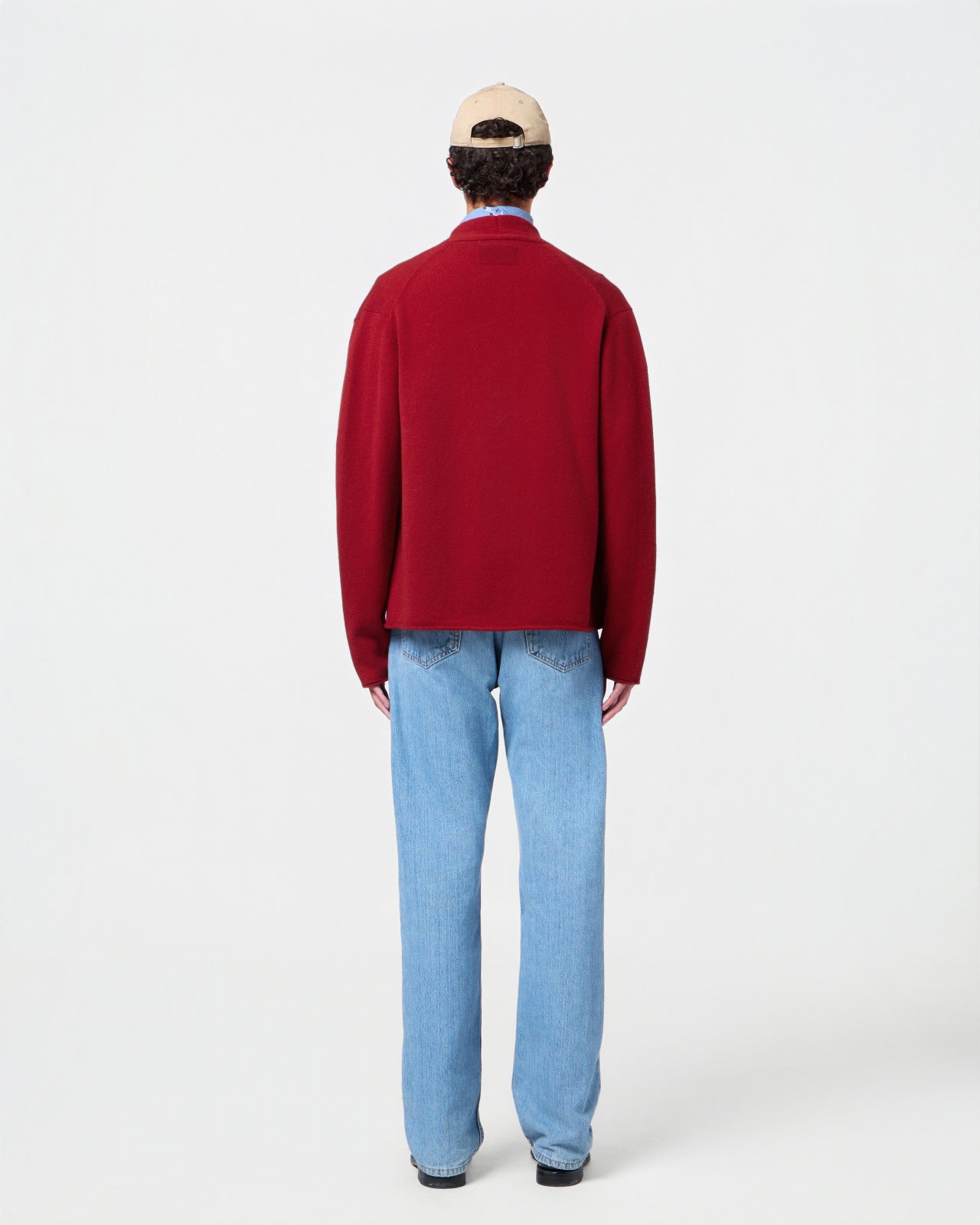 Everywear Cardigan - Ruby