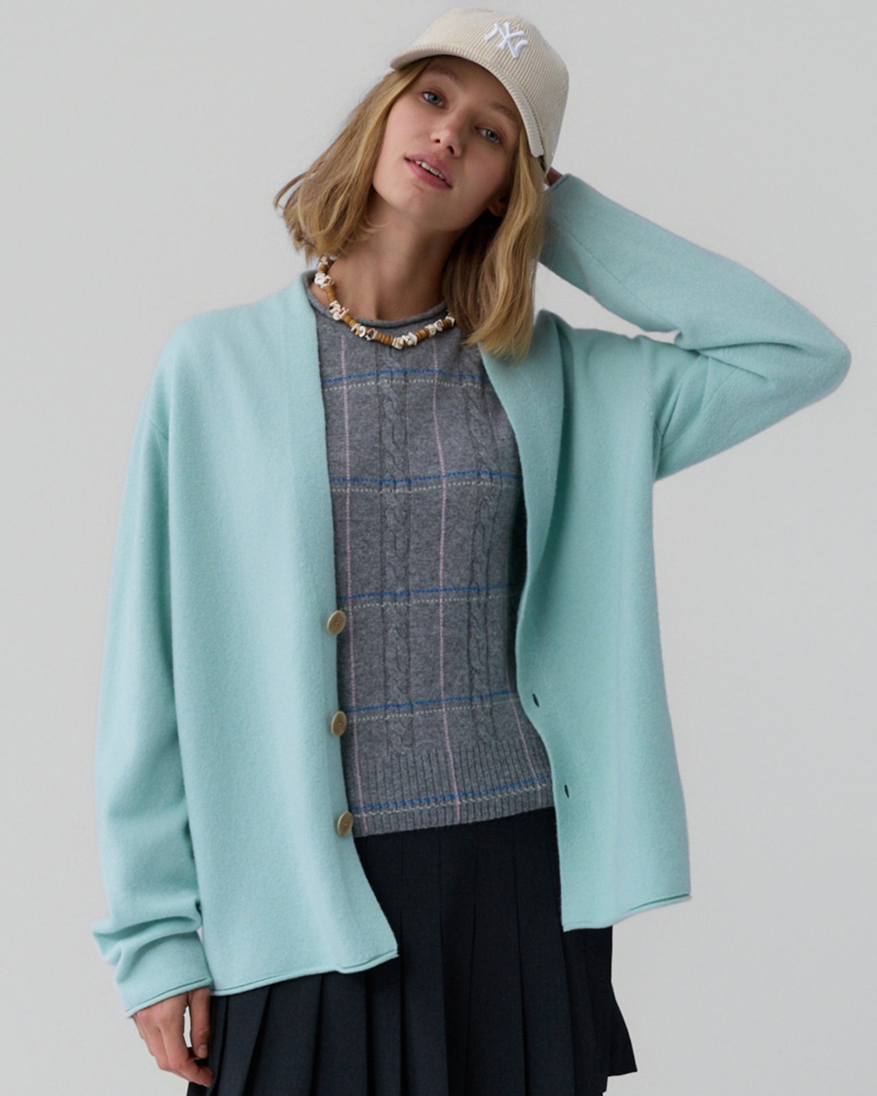 Everywear Cardigan - Seaglass