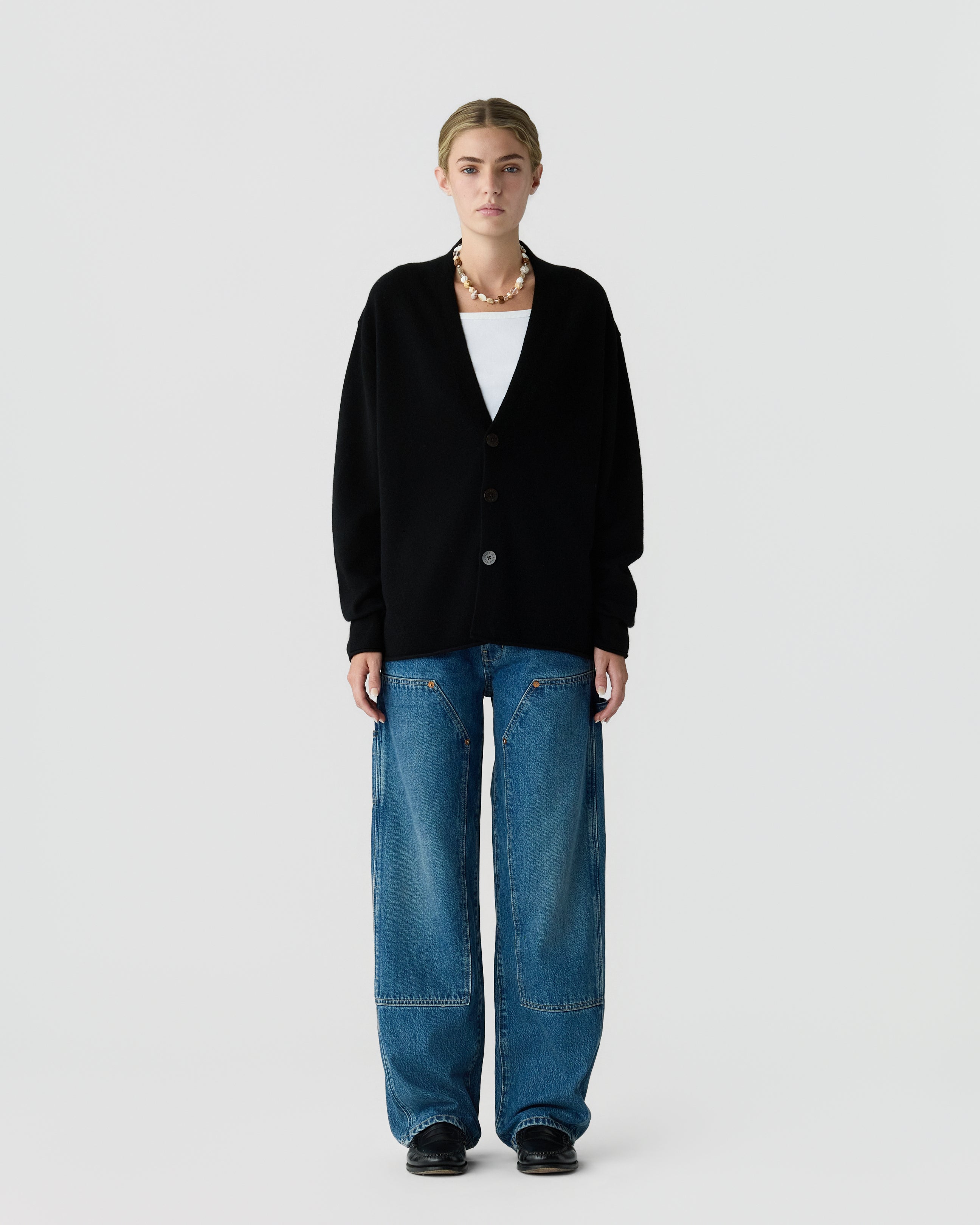 Everywear Cardigan Black by Guest In Residence