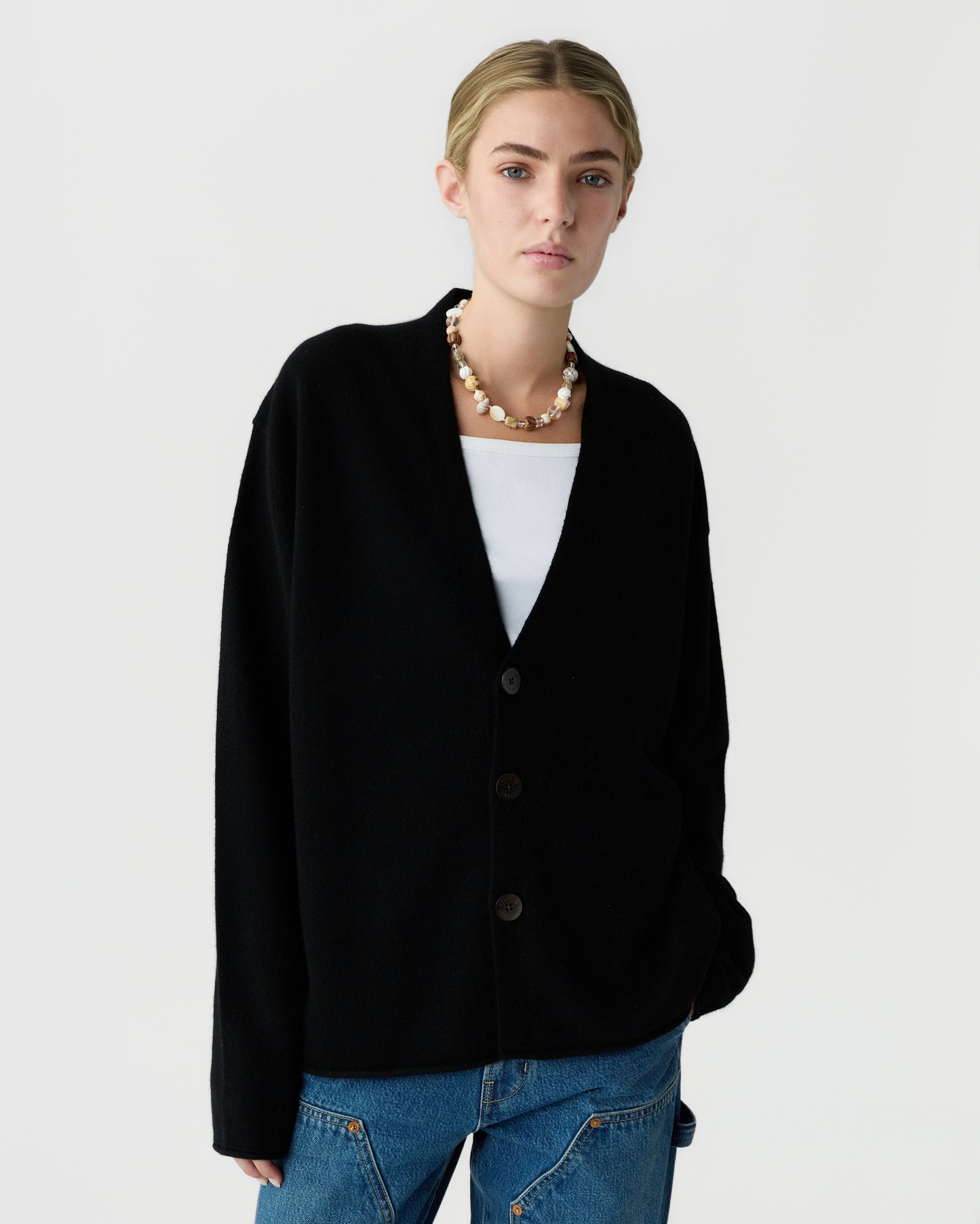 Everywear Cardigan - Black