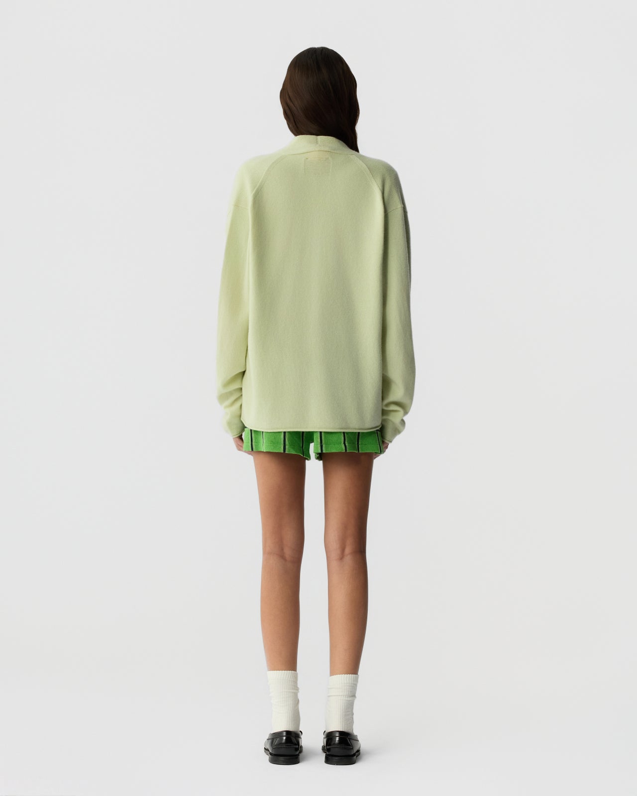 Everywear Cardigan - Limewash