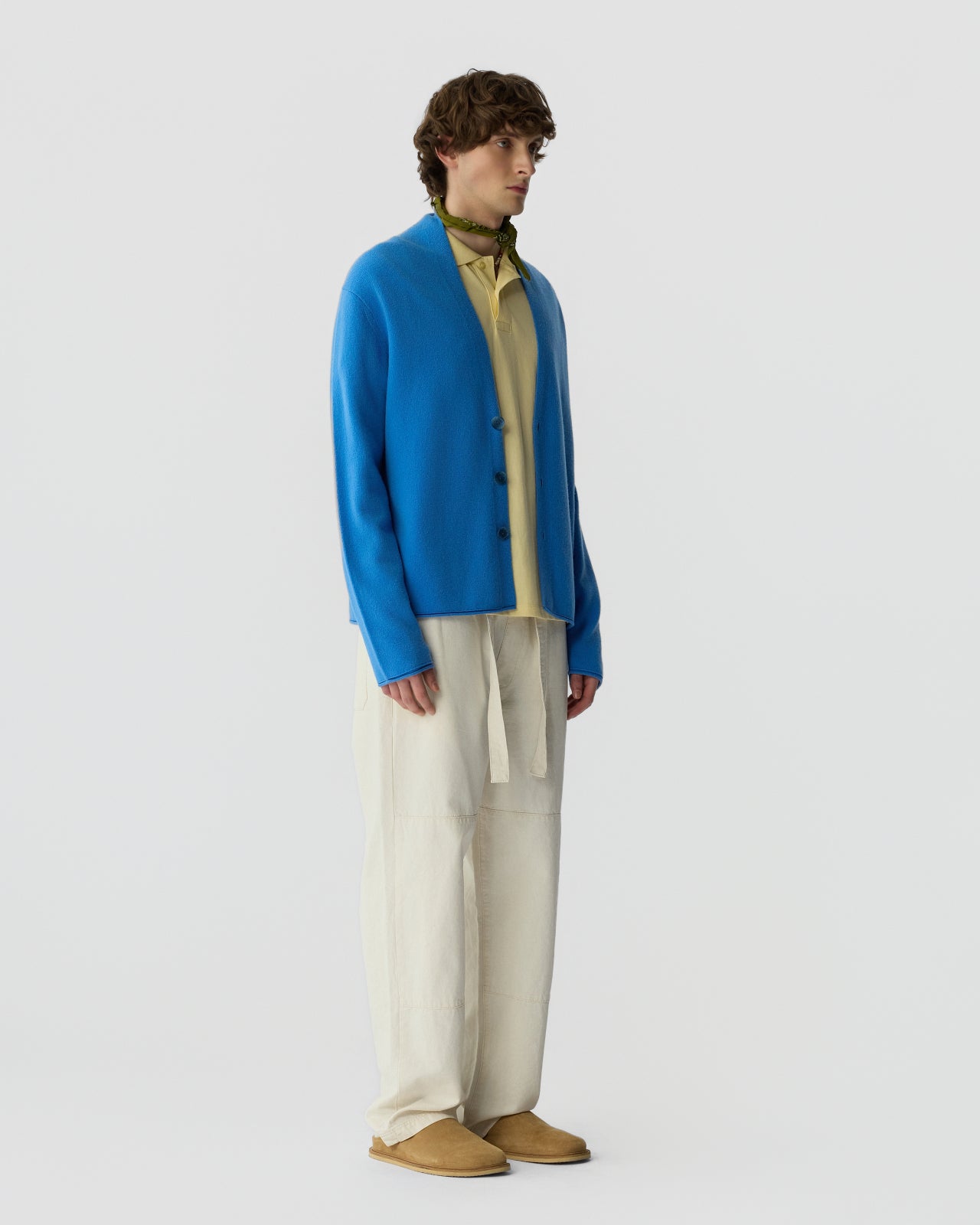 Everywear Cardigan - Sail Guest In Residence Everywear Cardigan - Sail Guest In Residence