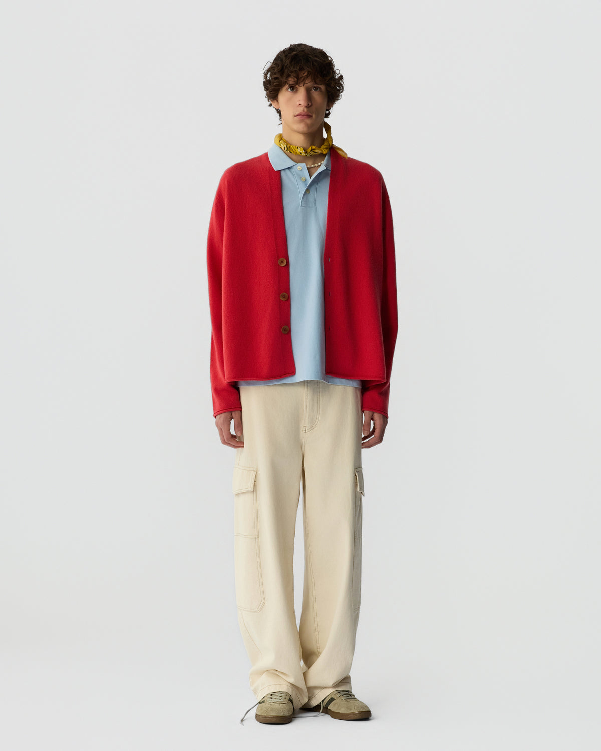 Everywear Cardigan - Scarlet