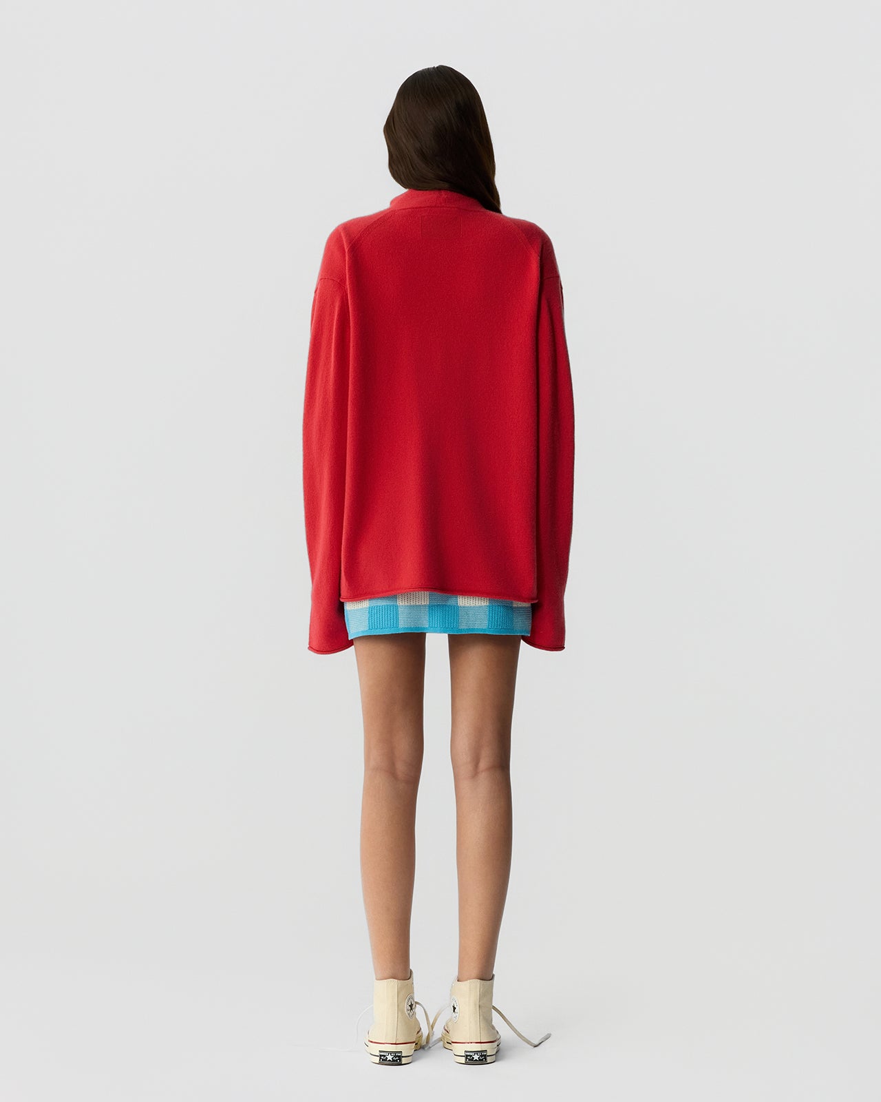 Everywear Cardigan - Scarlet
