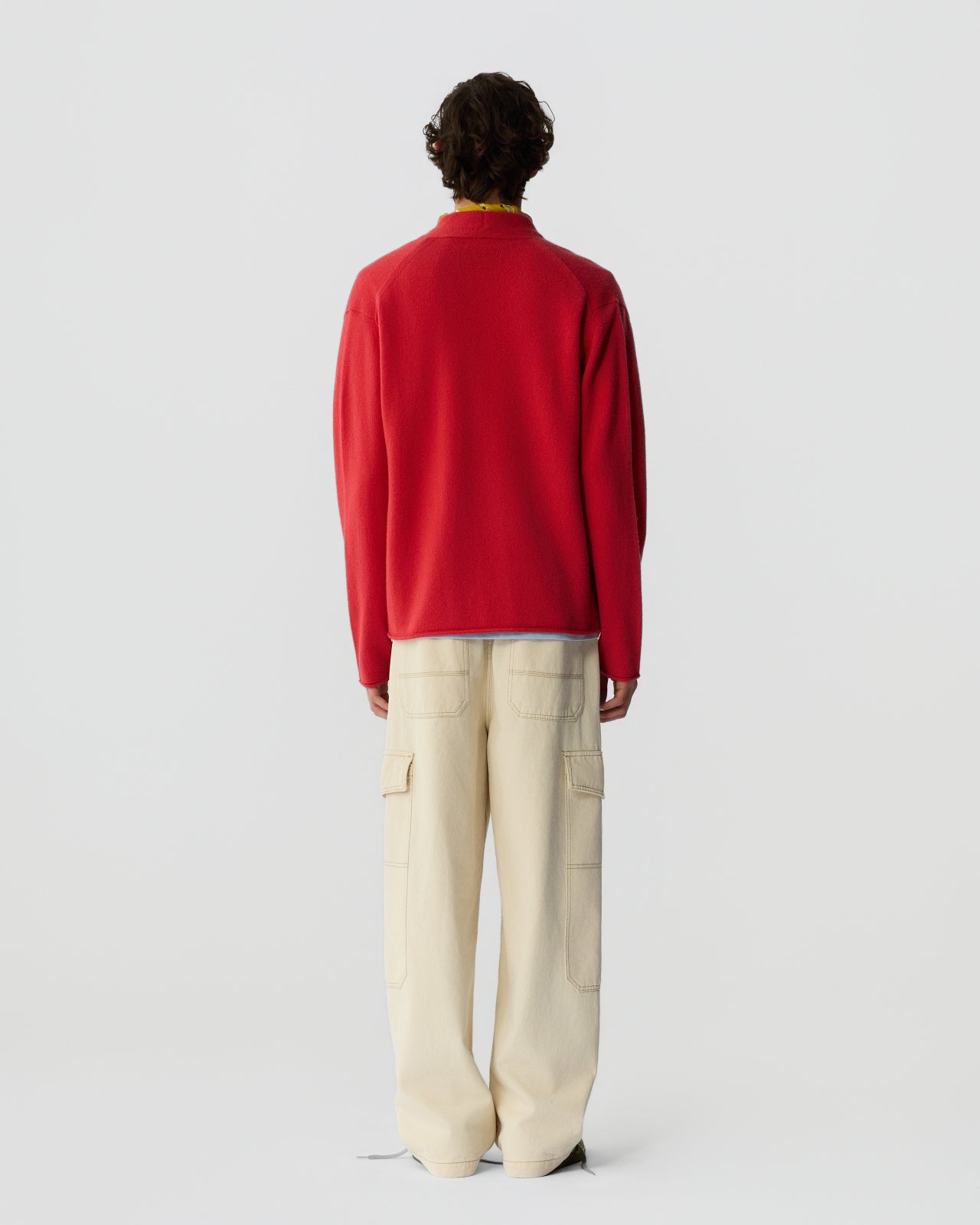 Everywear Cardigan - Scarlet