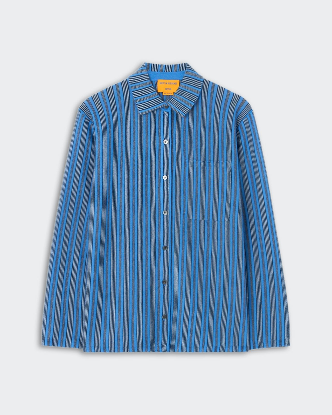 Fine Stripe Showtime Shirt - Sail Combo