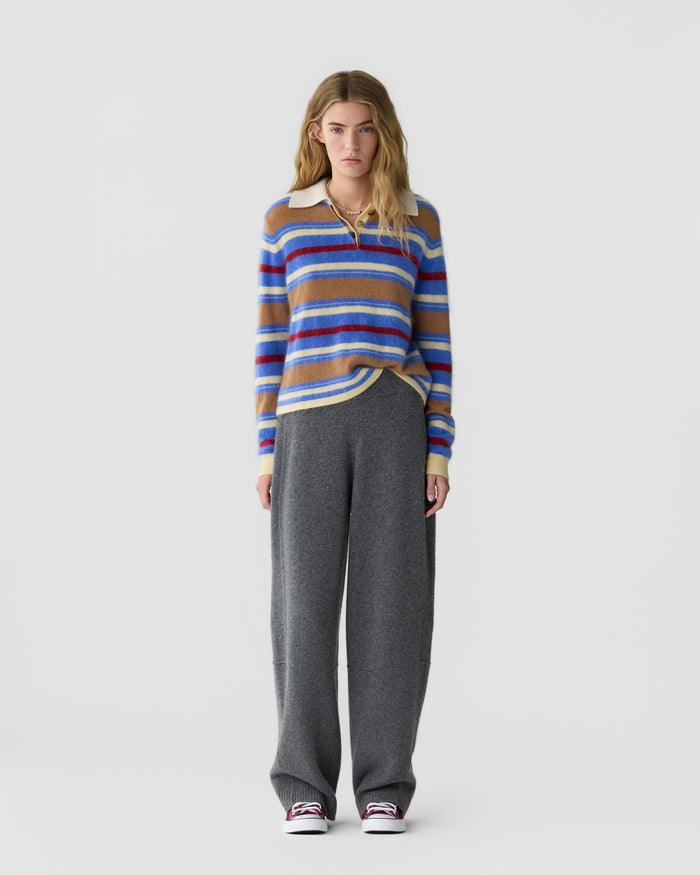 Guest in Residence — Felted Barrel Pant - Charcoal