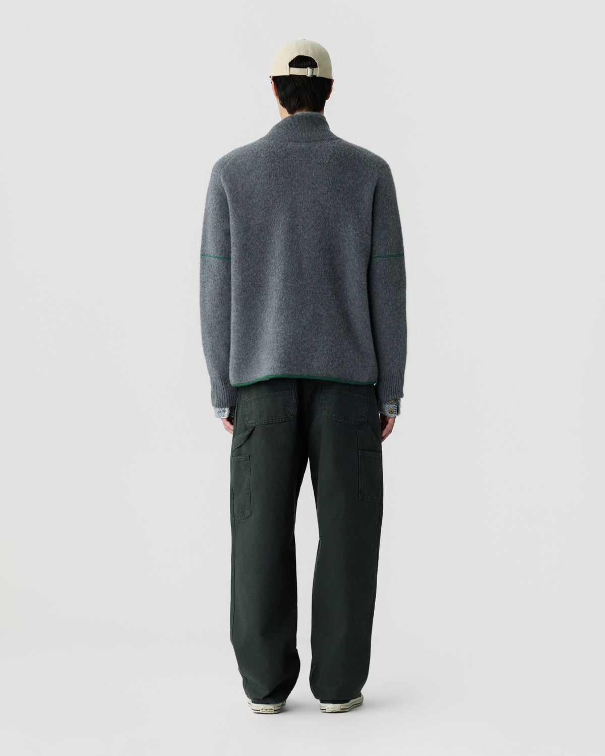 Felted Louis Jacket - Charcoal