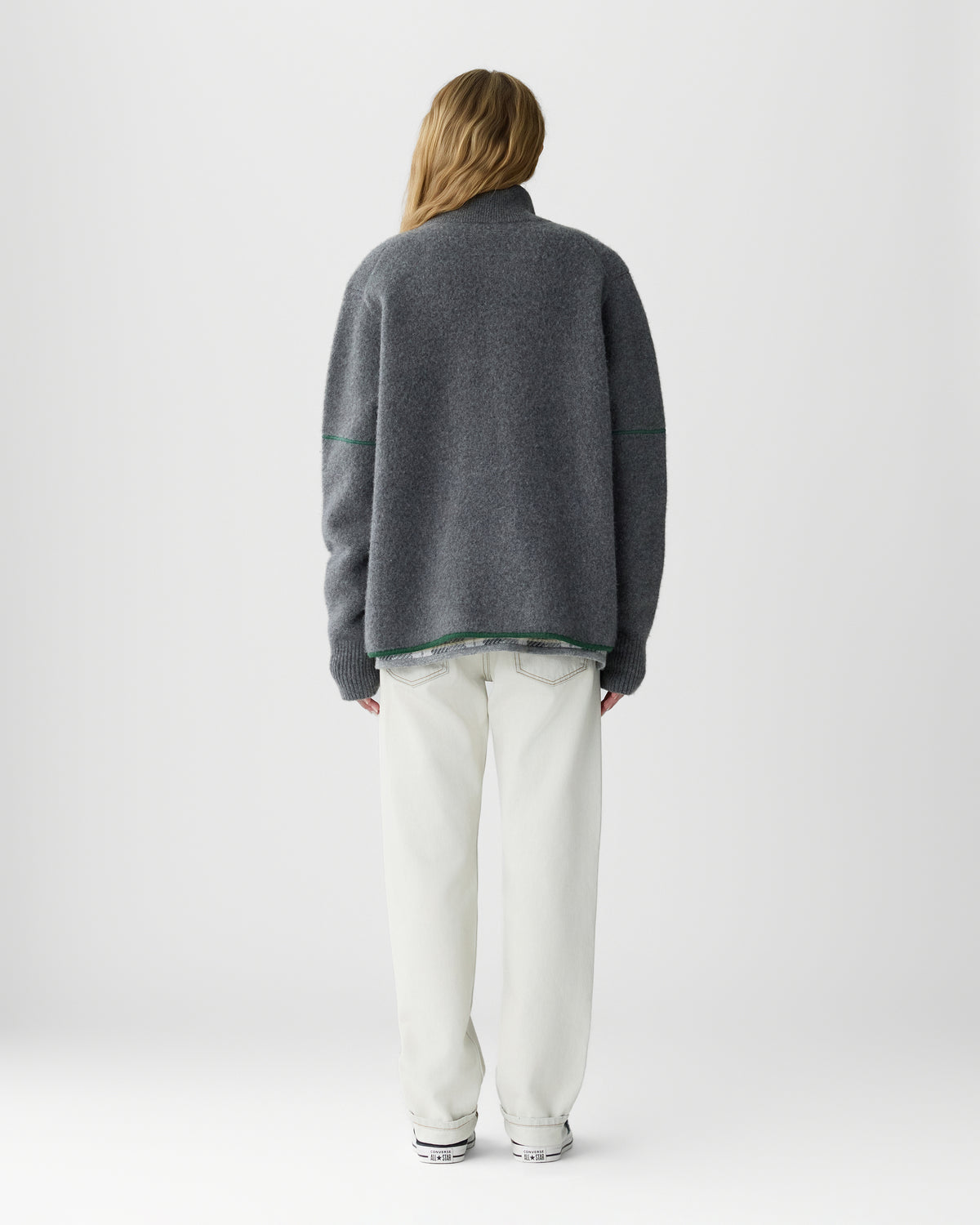 Felted Louis Jacket - Charcoal