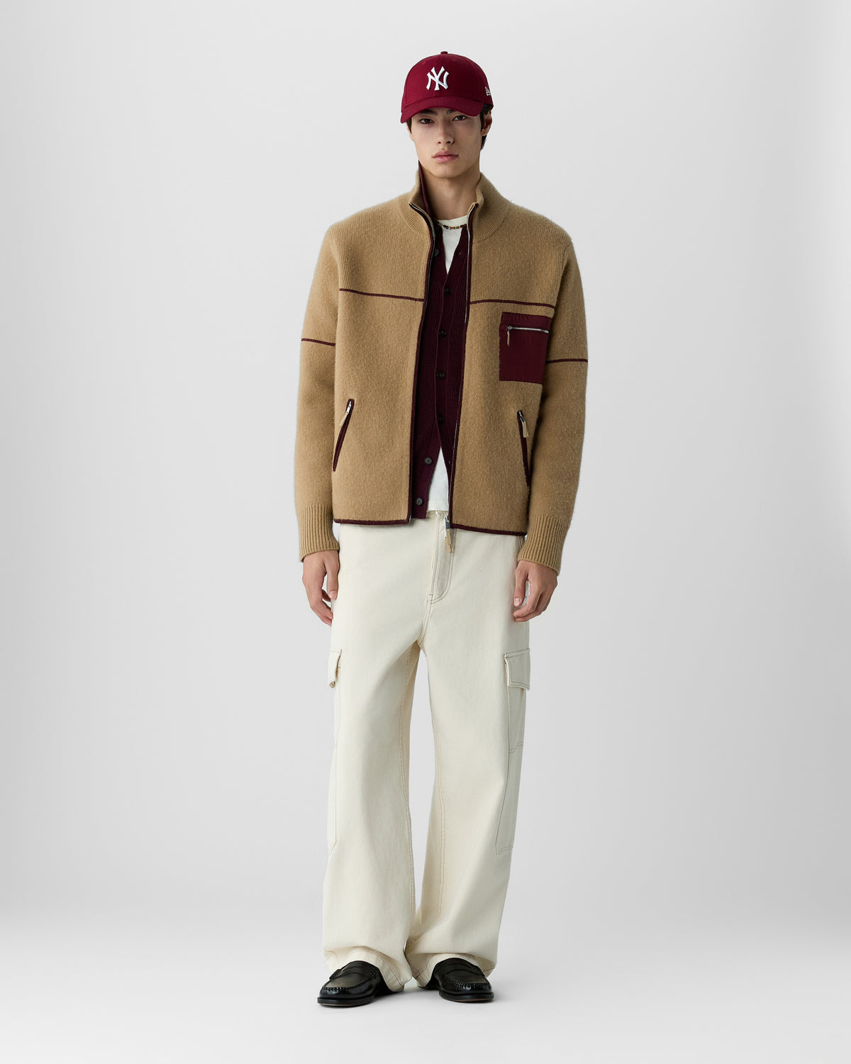Felted Louis Jacket - Camel