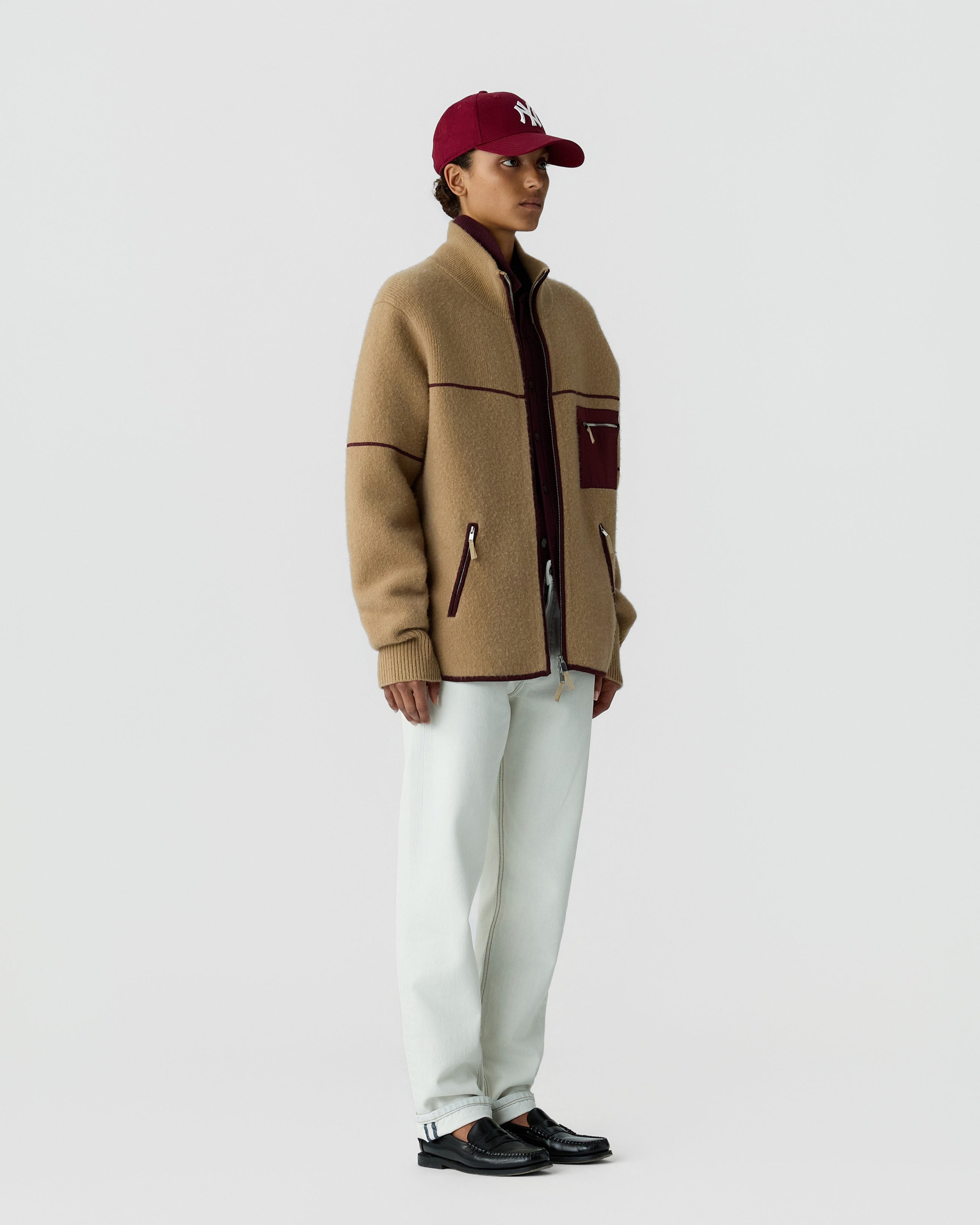Felted Louis Jacket - Camel – Guest In Residence
