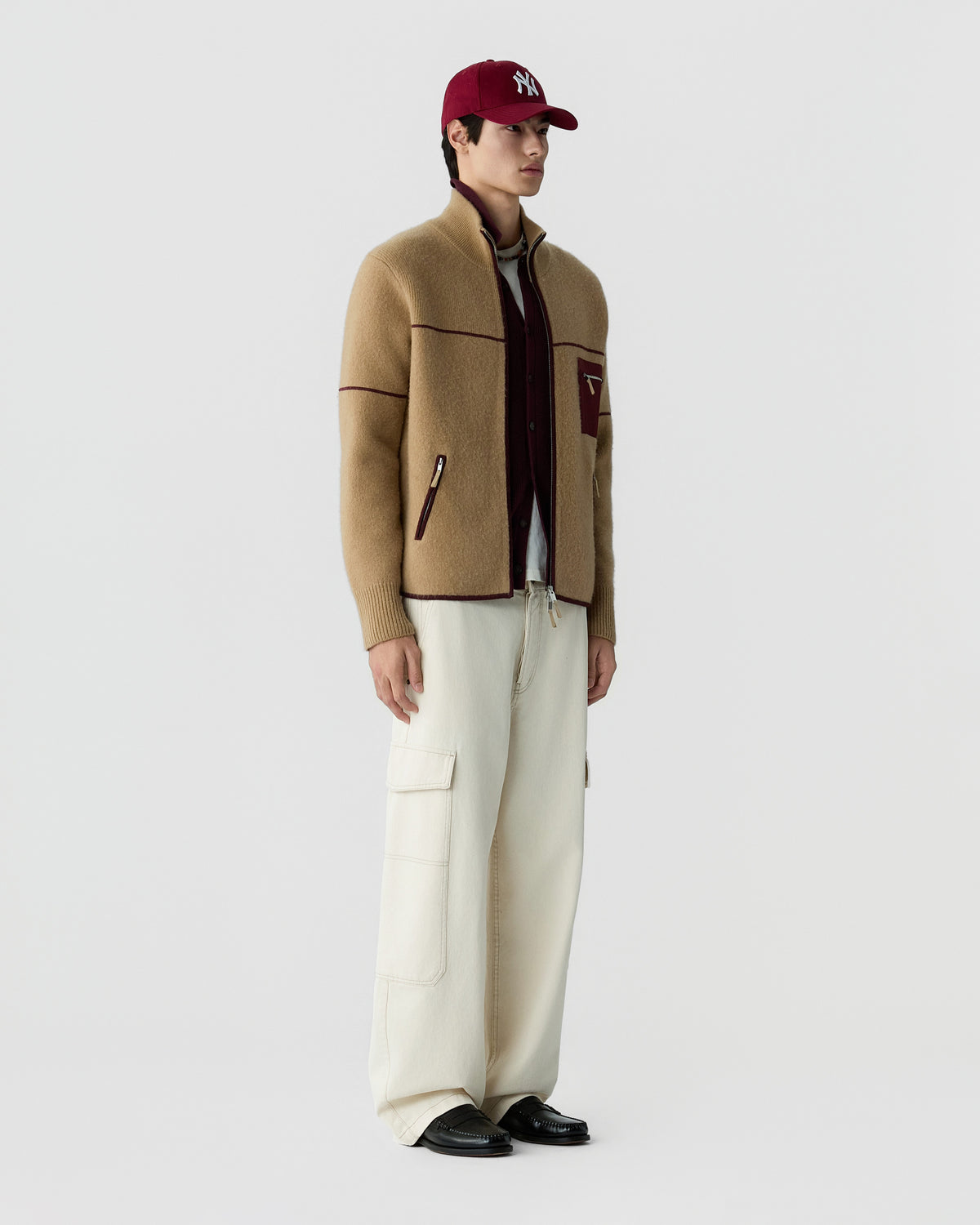 Felted Louis Jacket - Camel