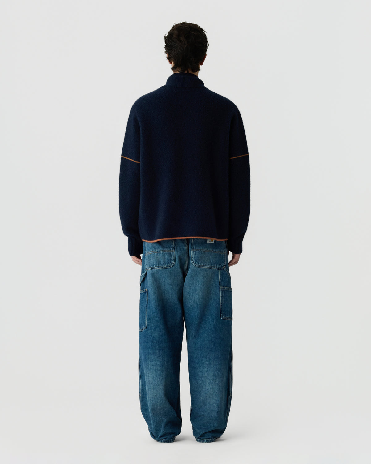 Felted Louis Jacket - Midnight