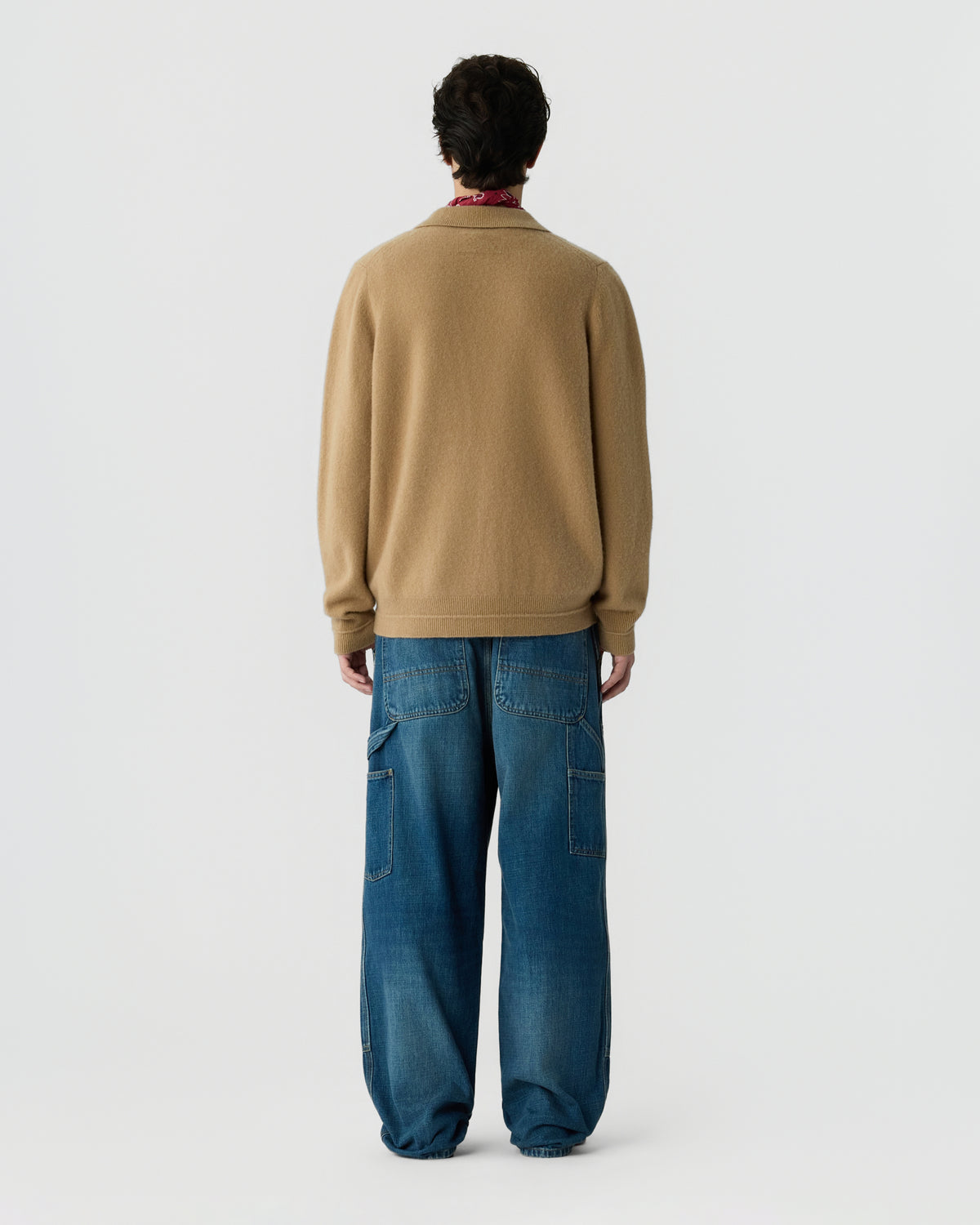 Felted Plaza Shirt - Camel