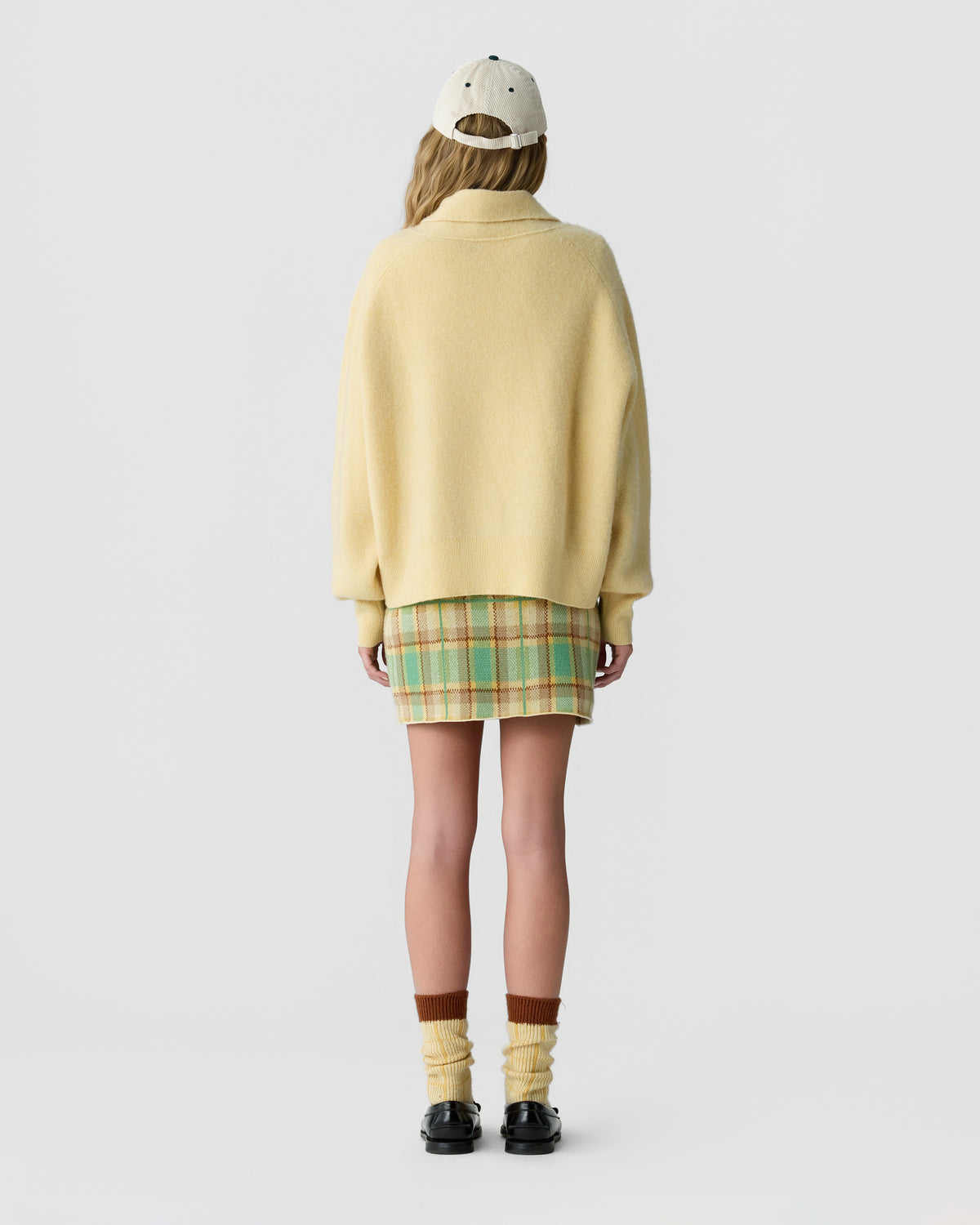 Felted Zip Jacket - Butter