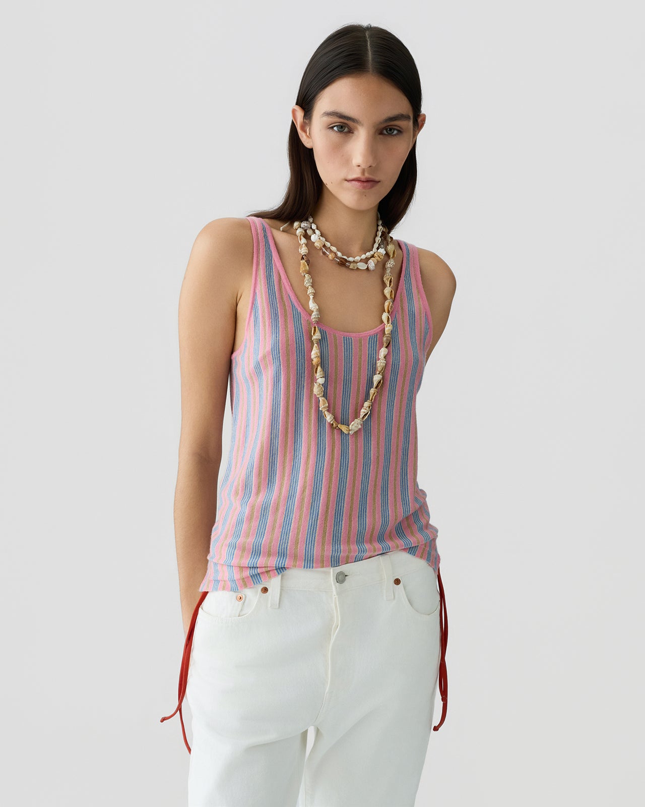 Fine Stripe Tank - Sprinkle Combo – Guest In Residence