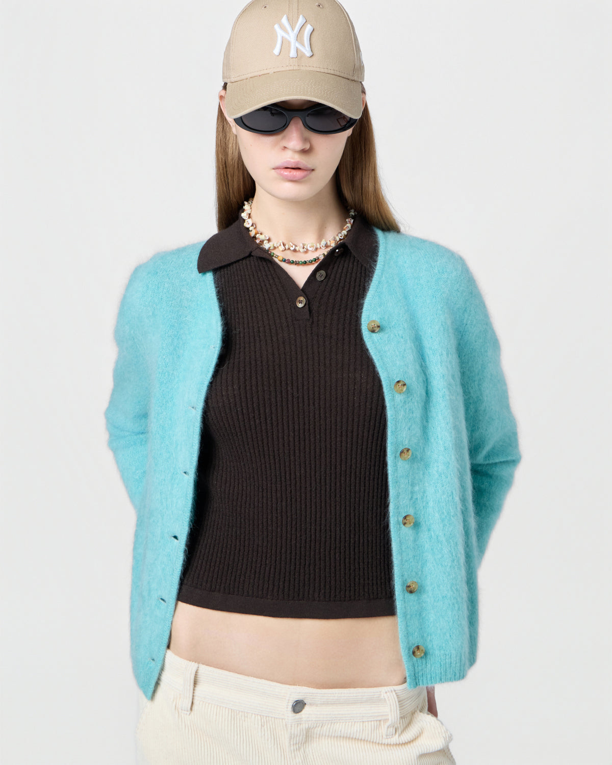 Grizzly Cardigan - Glacier