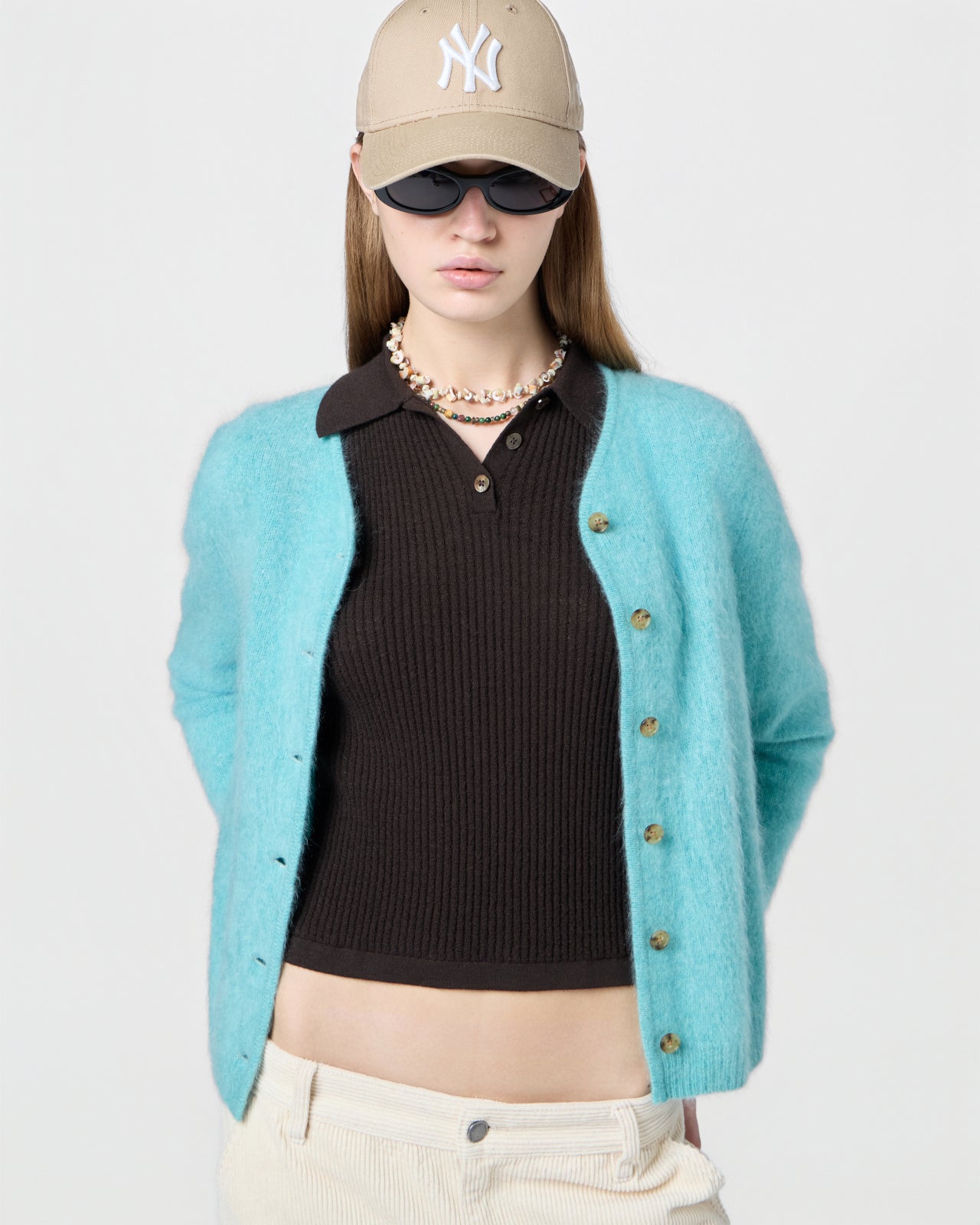 Grizzly Cardigan - Glacier