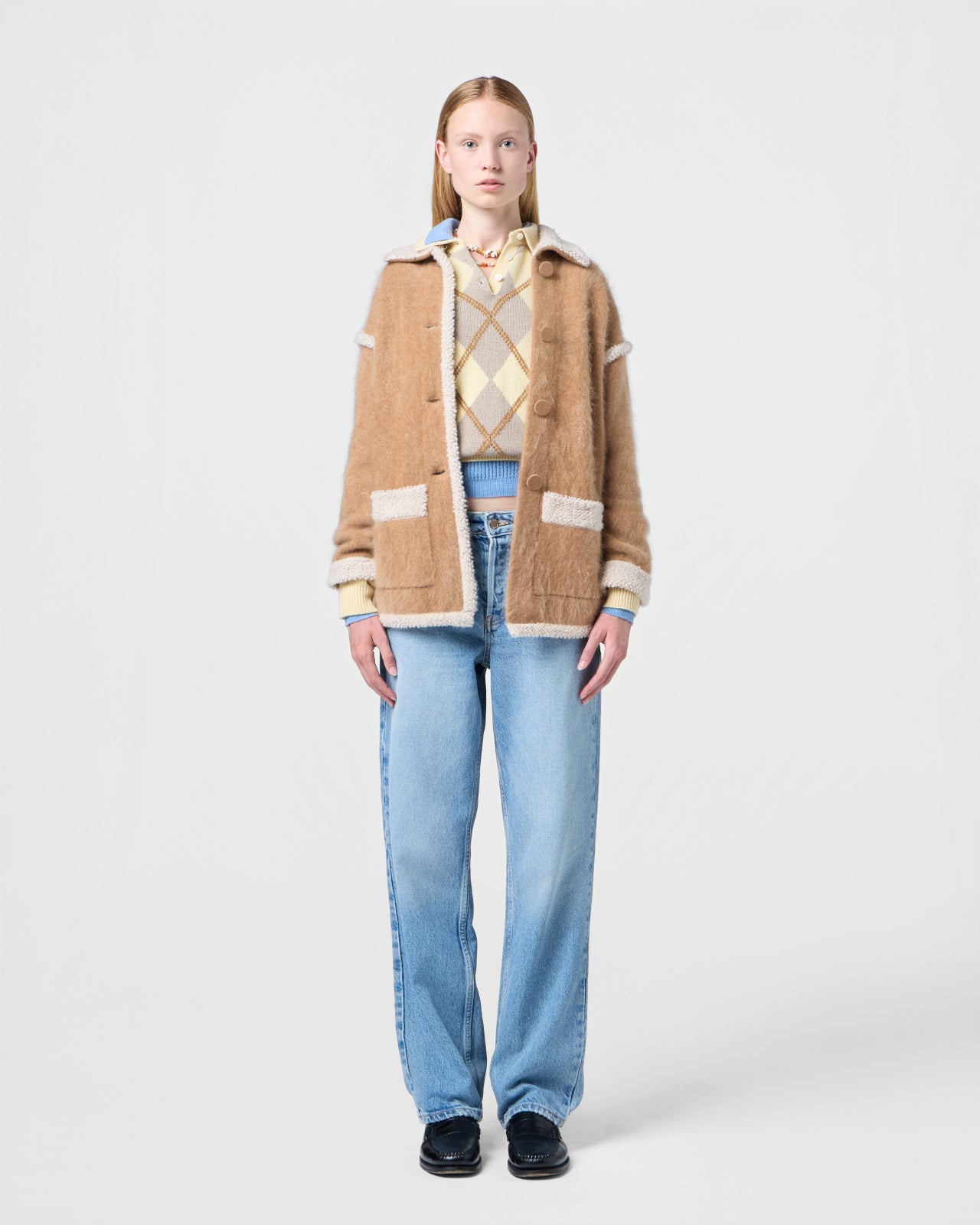 Grizzly Jacket - Almond/Oatmeal