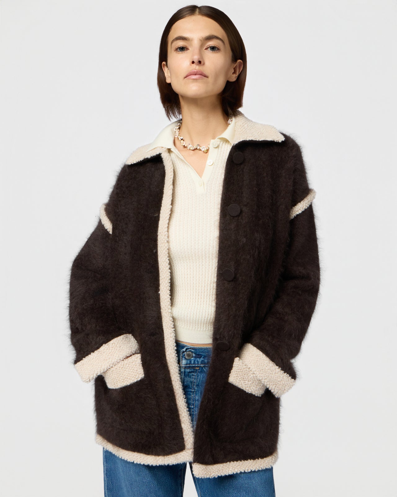 Grizzly Jacket - Burnt Cocoa/Oatmeal