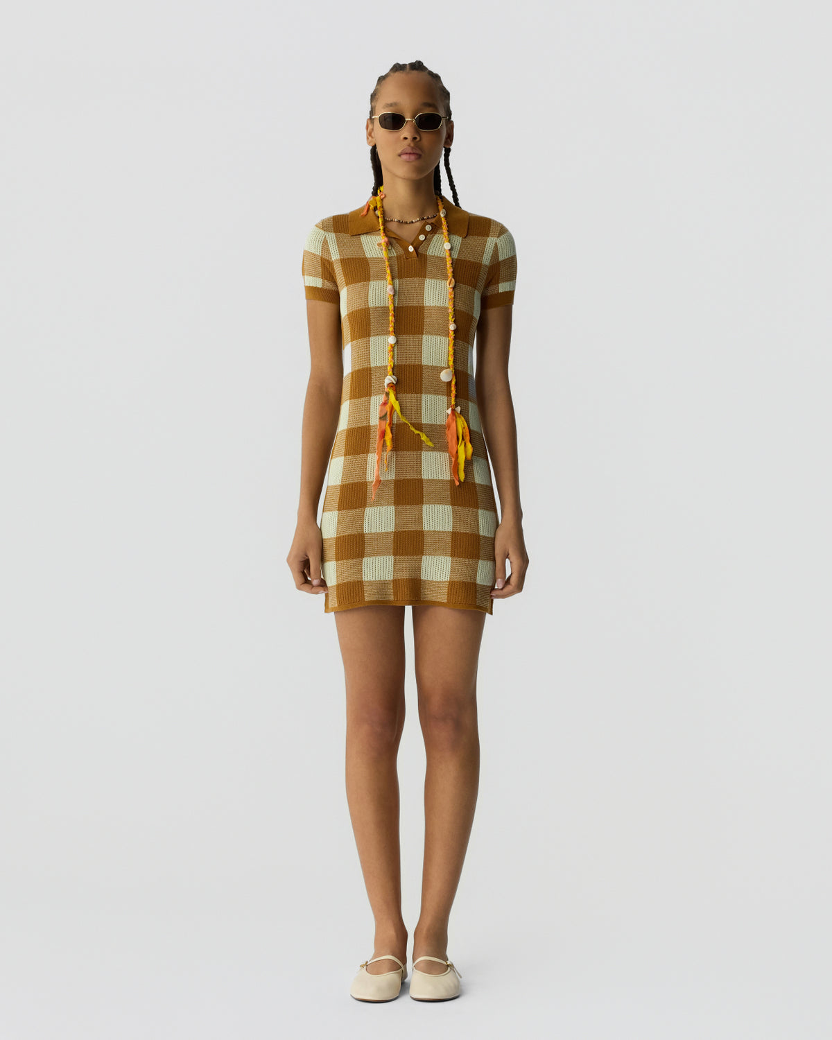 guest in residence knit dresses Popcorn Polo Dress