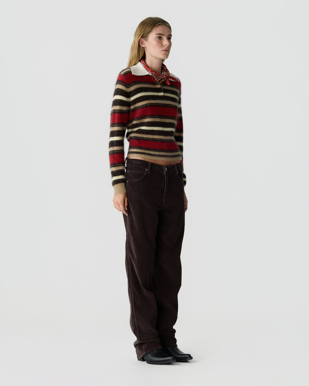 Grizzly Cropped Rugby - Carmine Combo