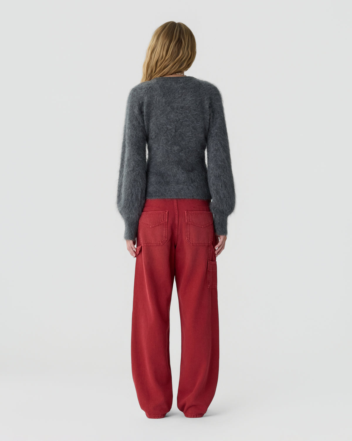 Grizzly Sculpted Cardigan - Charcoal