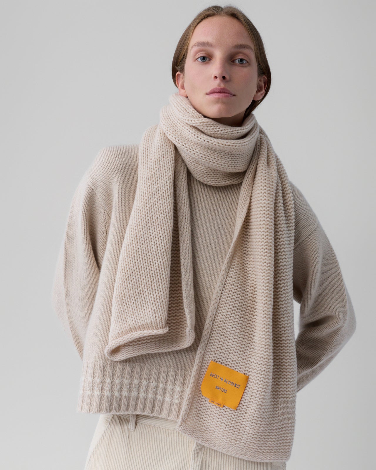 The Blanket Scarf - Sandstone