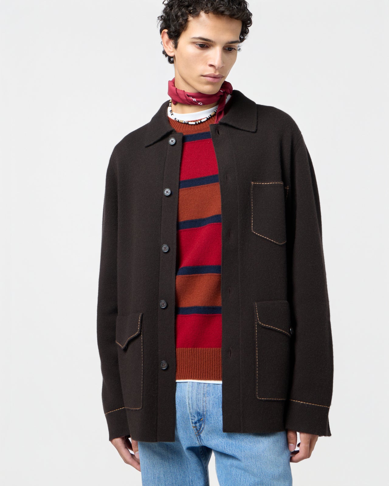 Industry Jacket - Burnt Cocoa/Almond